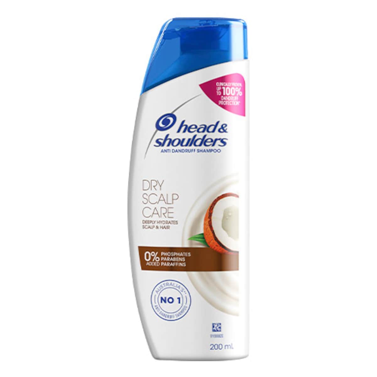Head & Shoulders Dry Scalp Coconut Oil Anti-Dandruff Shampoo 200ml