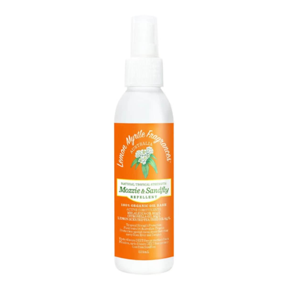 Lemon Myrtle Fragrances Mozzie & Sandfly Repellent 250ml