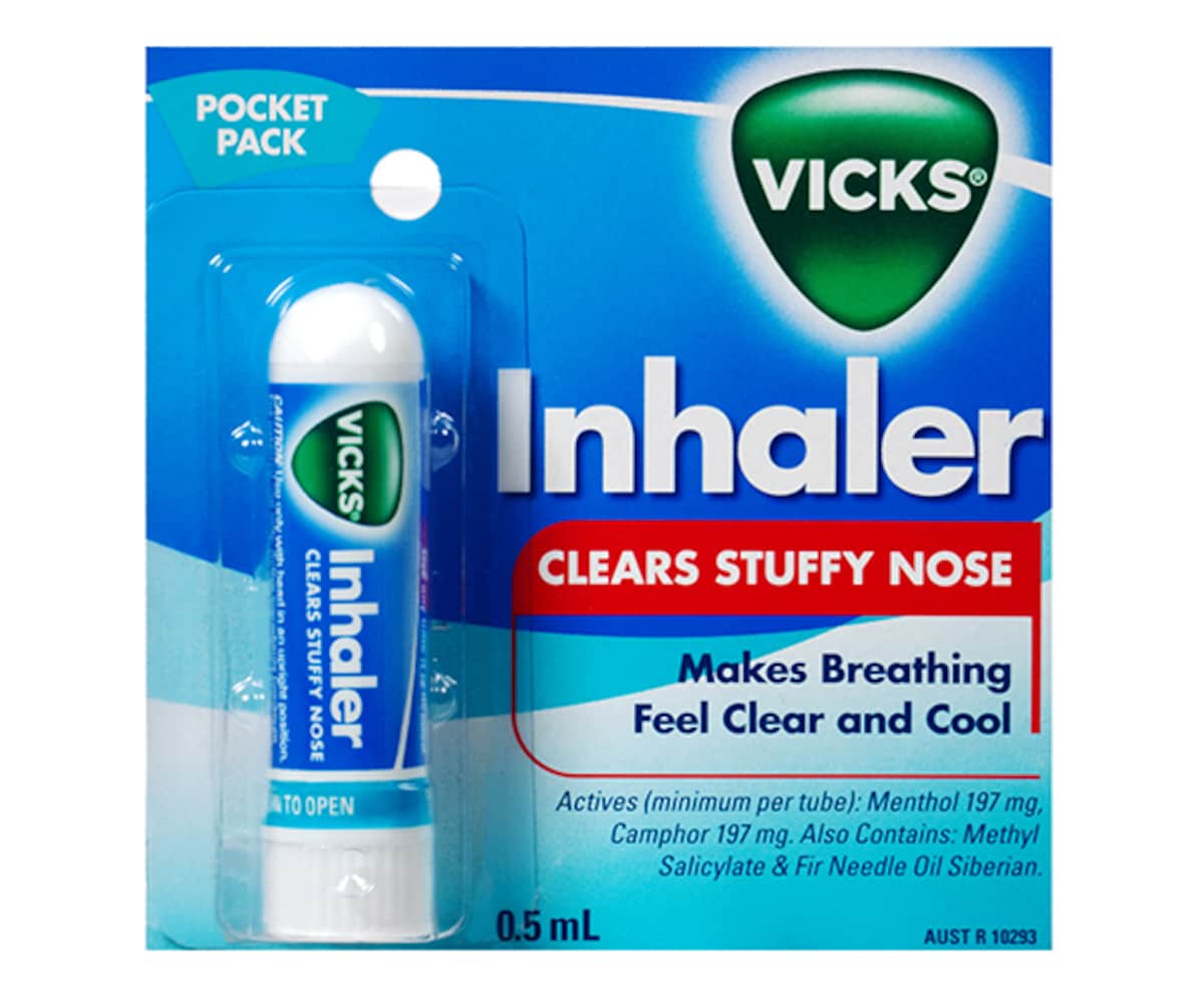 Vicks Nasal Decongestant Inhaler 0.5ml