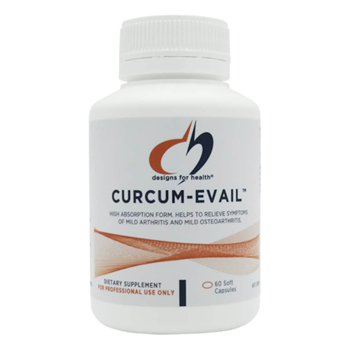 Designs for Health Curcum-Evail 60 Soft Capsules