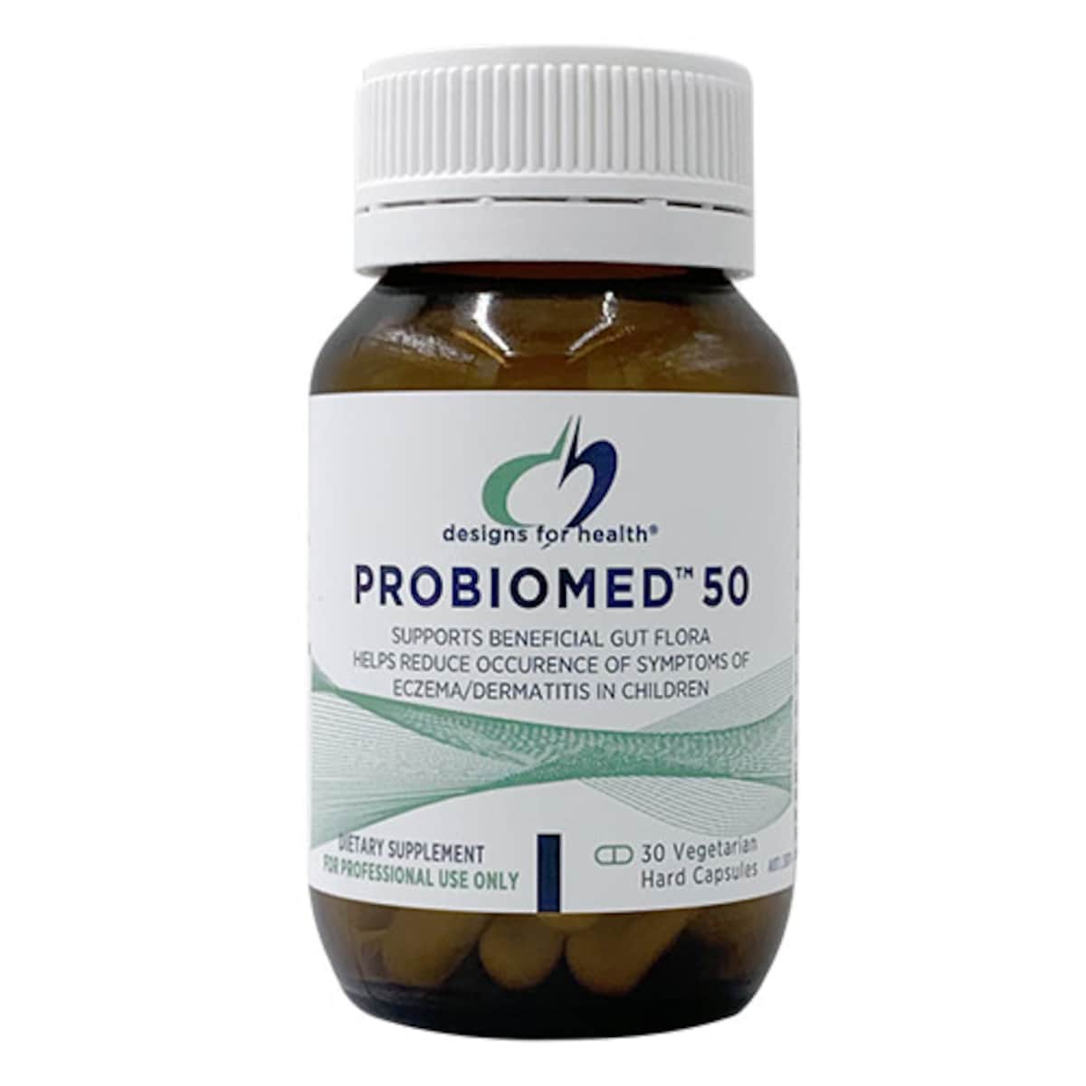 Designs for Health Probiomed 50 30 Vege Hard Capsules