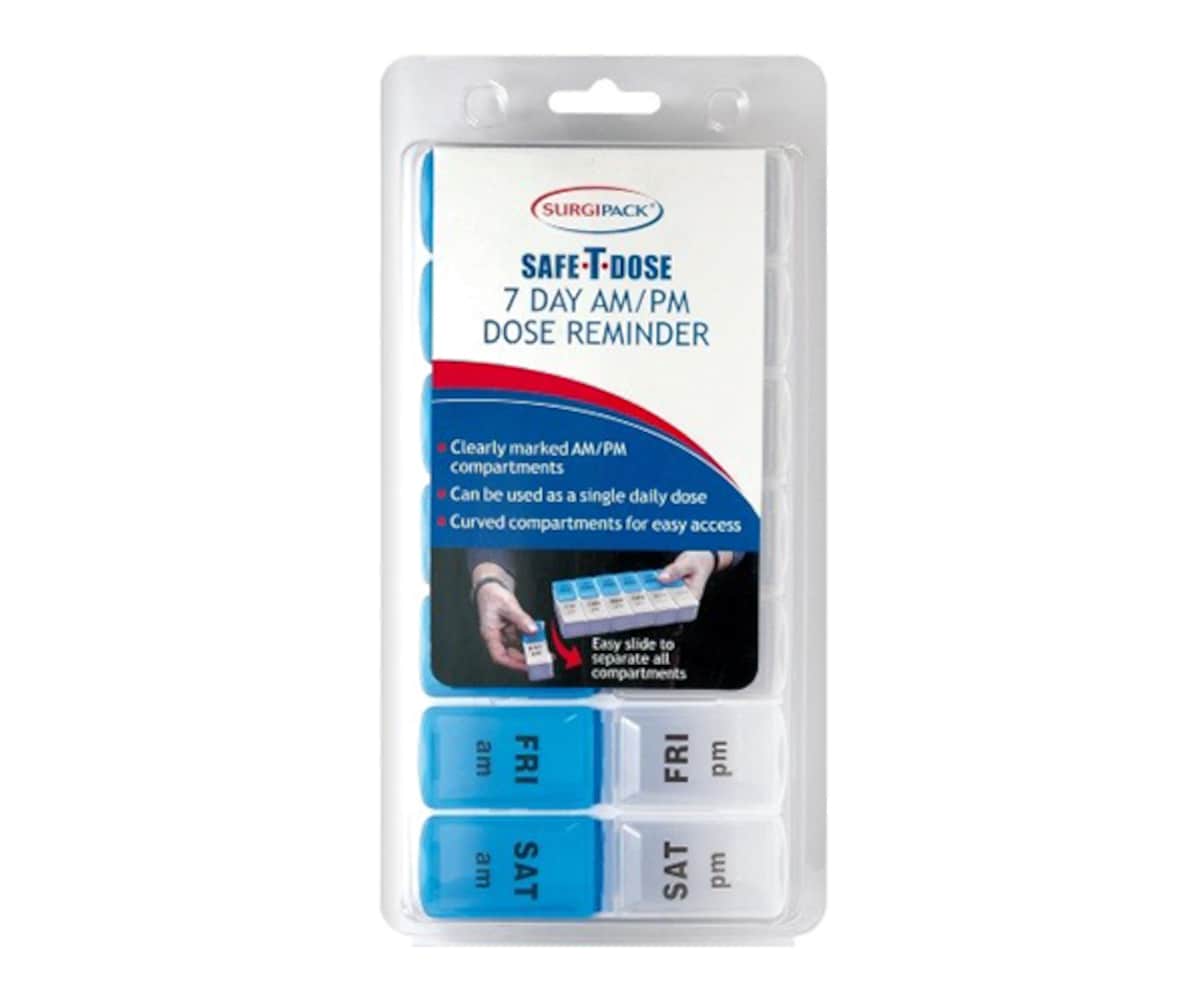 Surgipack Safe-T Dose 7 Day AM/PM Dose Reminder