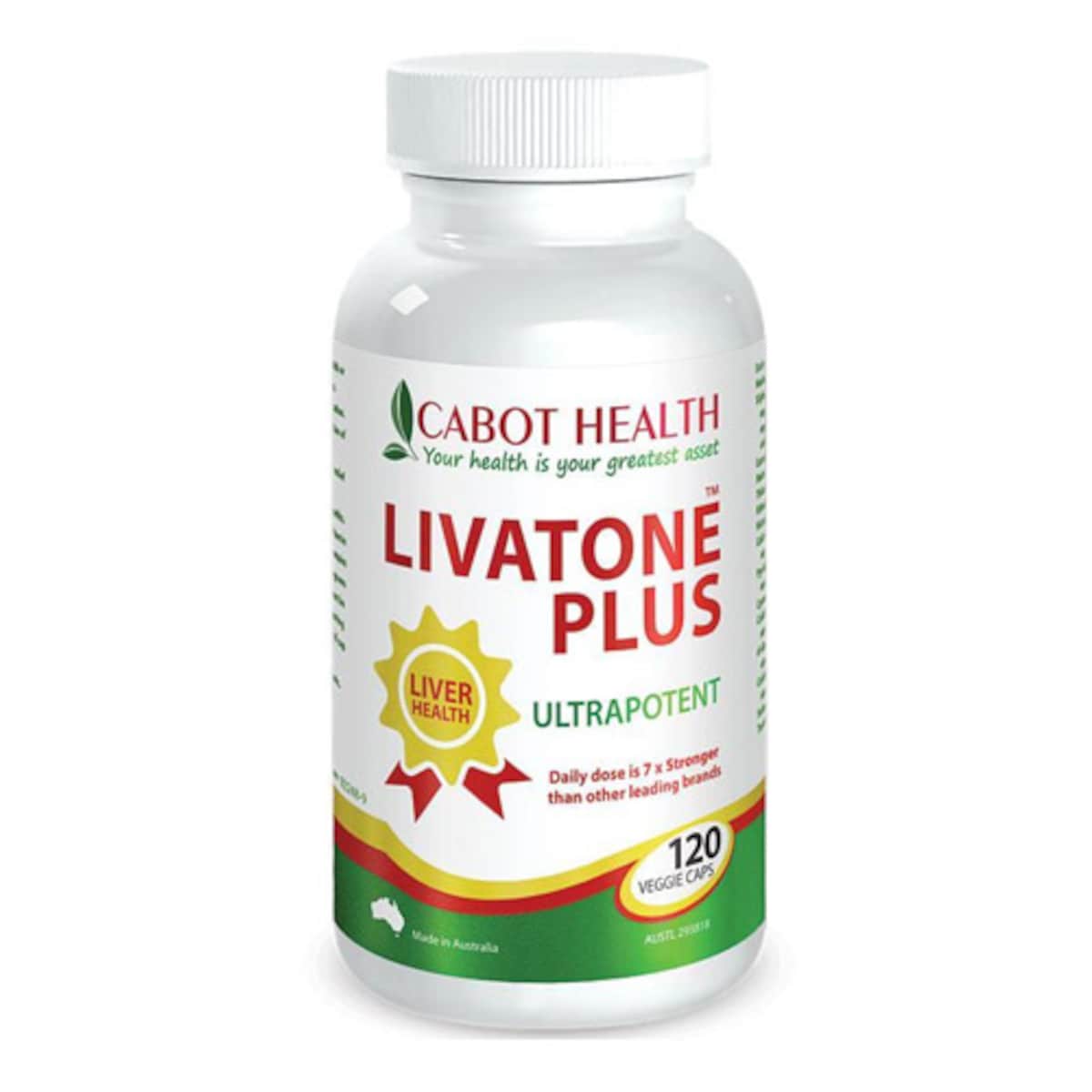 Cabot Health Livatone Plus Liver Support 120