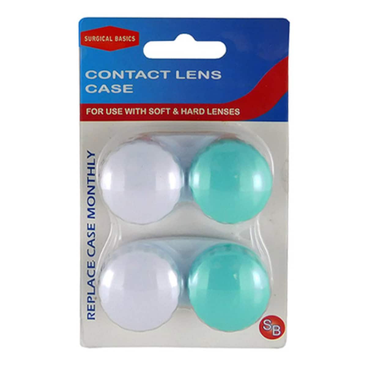 Surgical Basics Contact Lens Cases 2 Pack