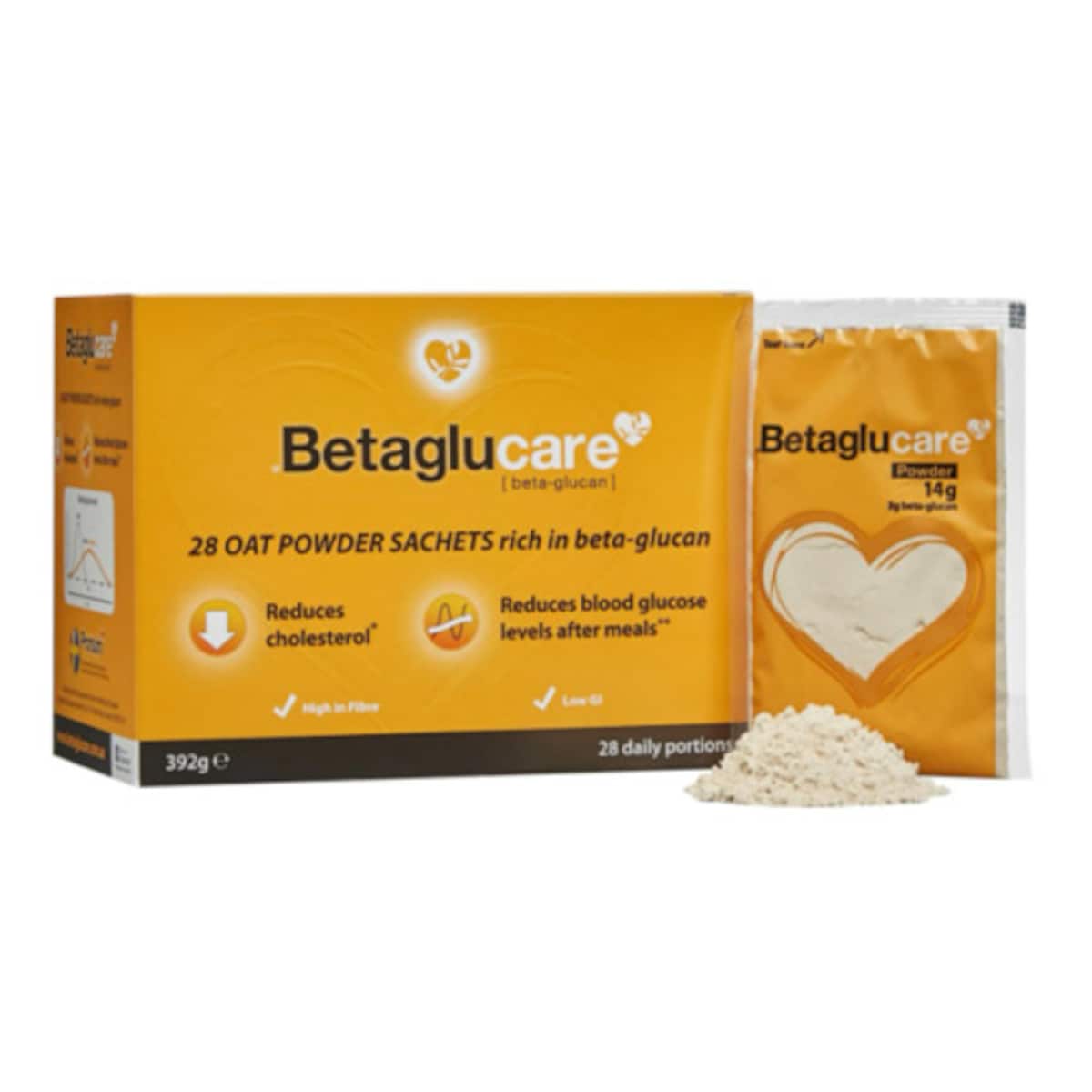 Betaglucare Oat Powder Sachets 28 x 14g Sachets