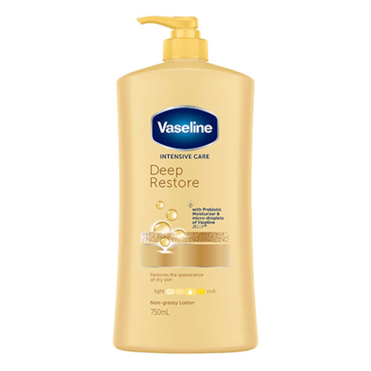Vaseline Intensive Care Deep Restore Body Lotion 750ml