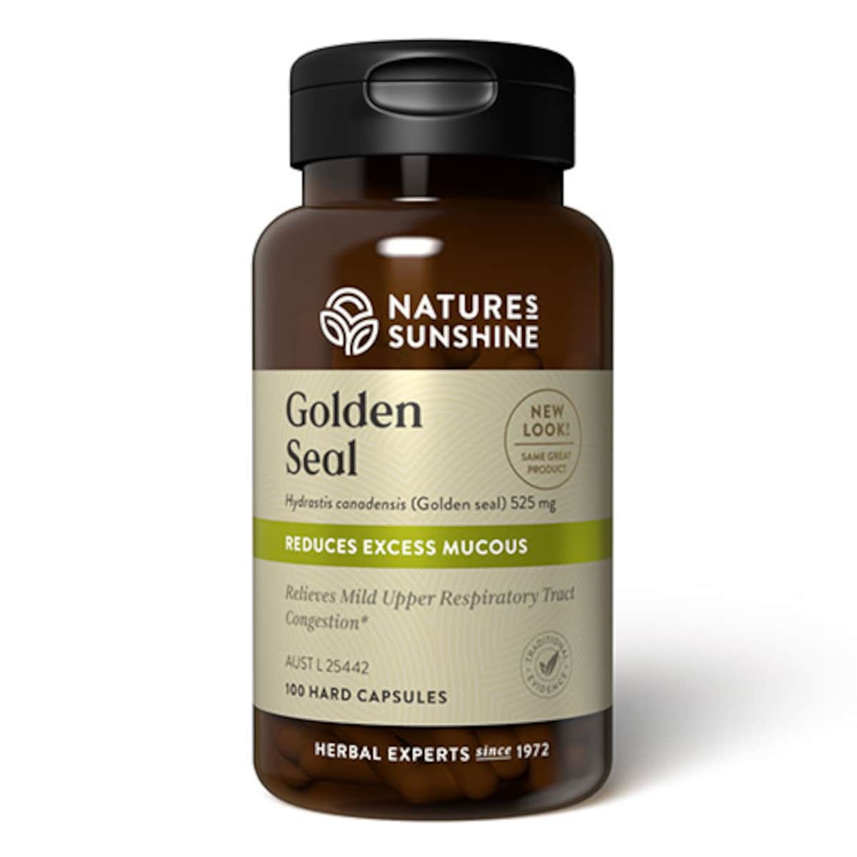 Nature's Sunshine Golden Seal 525mg 100 Capsules