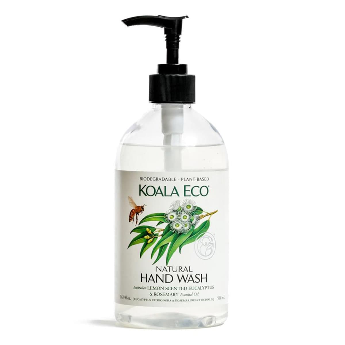 Koala Eco Hand Wash Lemon Scented Eucalyptus & Rosemary 500ml