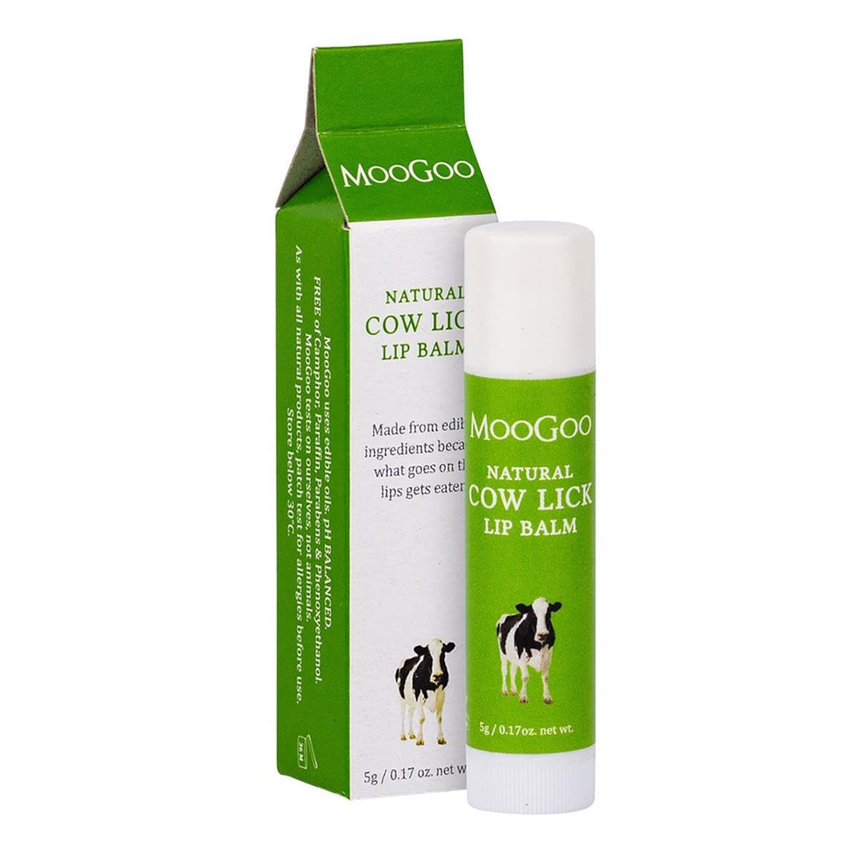 MooGoo Natural Cow Lick Lip Balm 5g