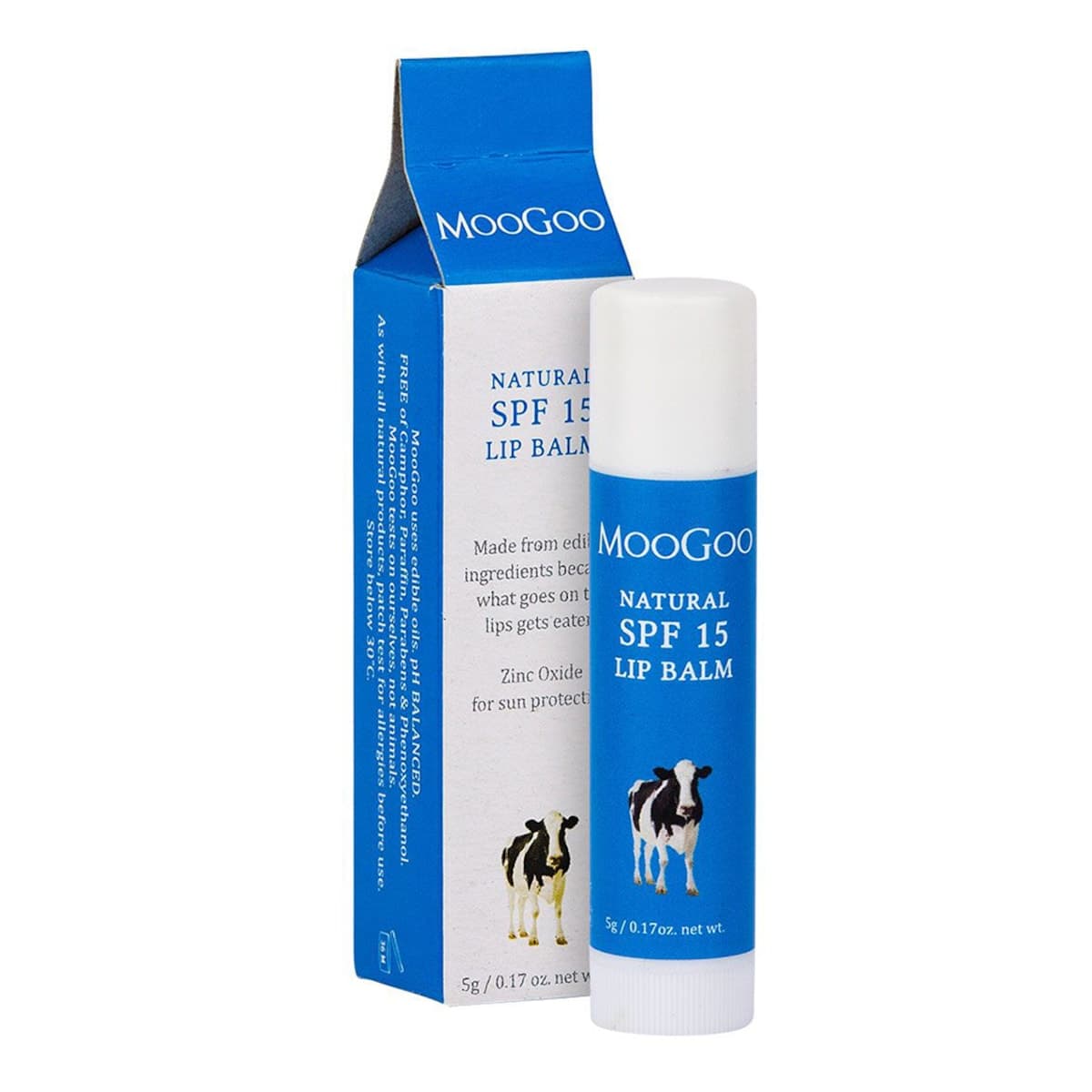 MooGoo Natural SPF15 Lip Balm 5g