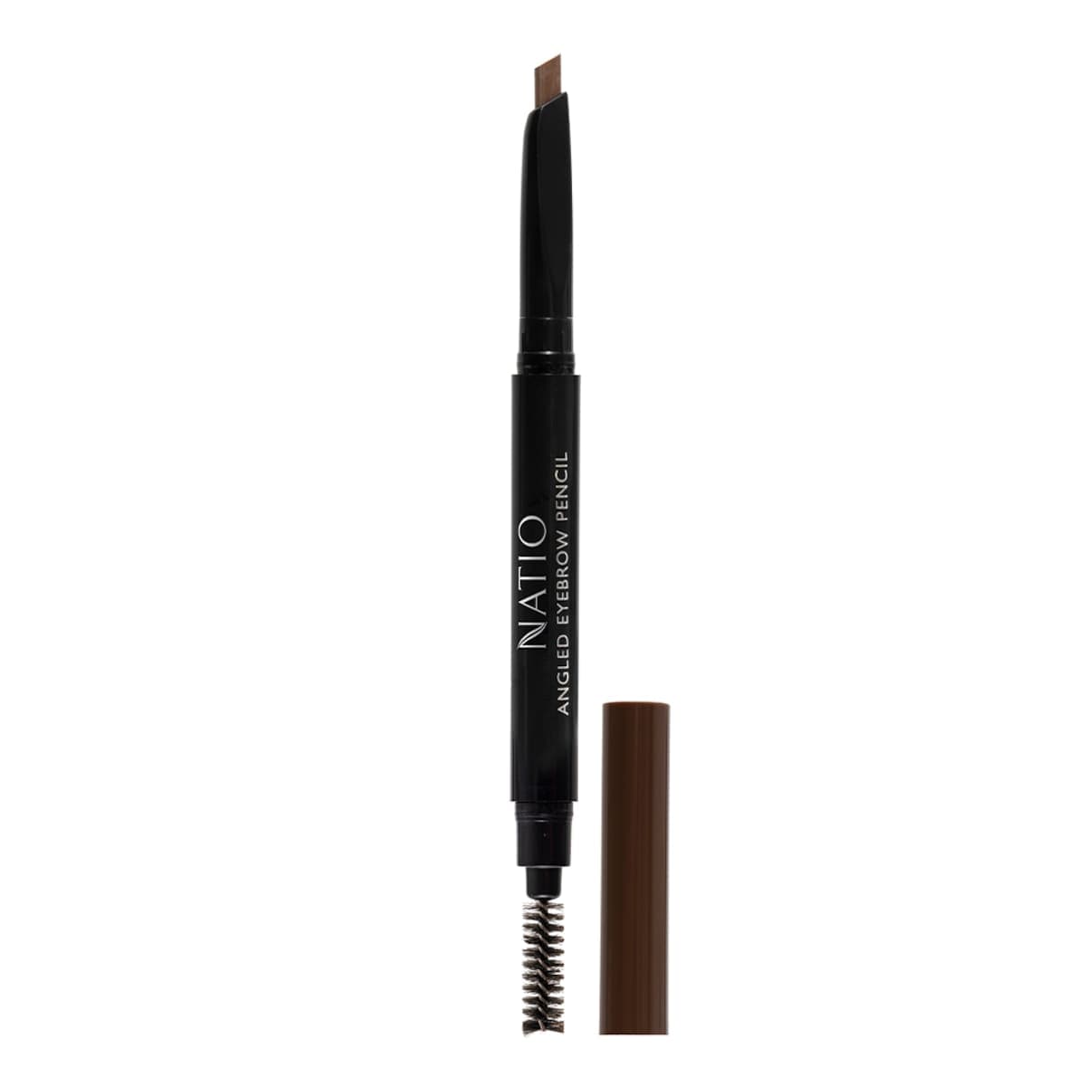 Natio Angled Eyebrow Pencil Dark Brown 0.2g