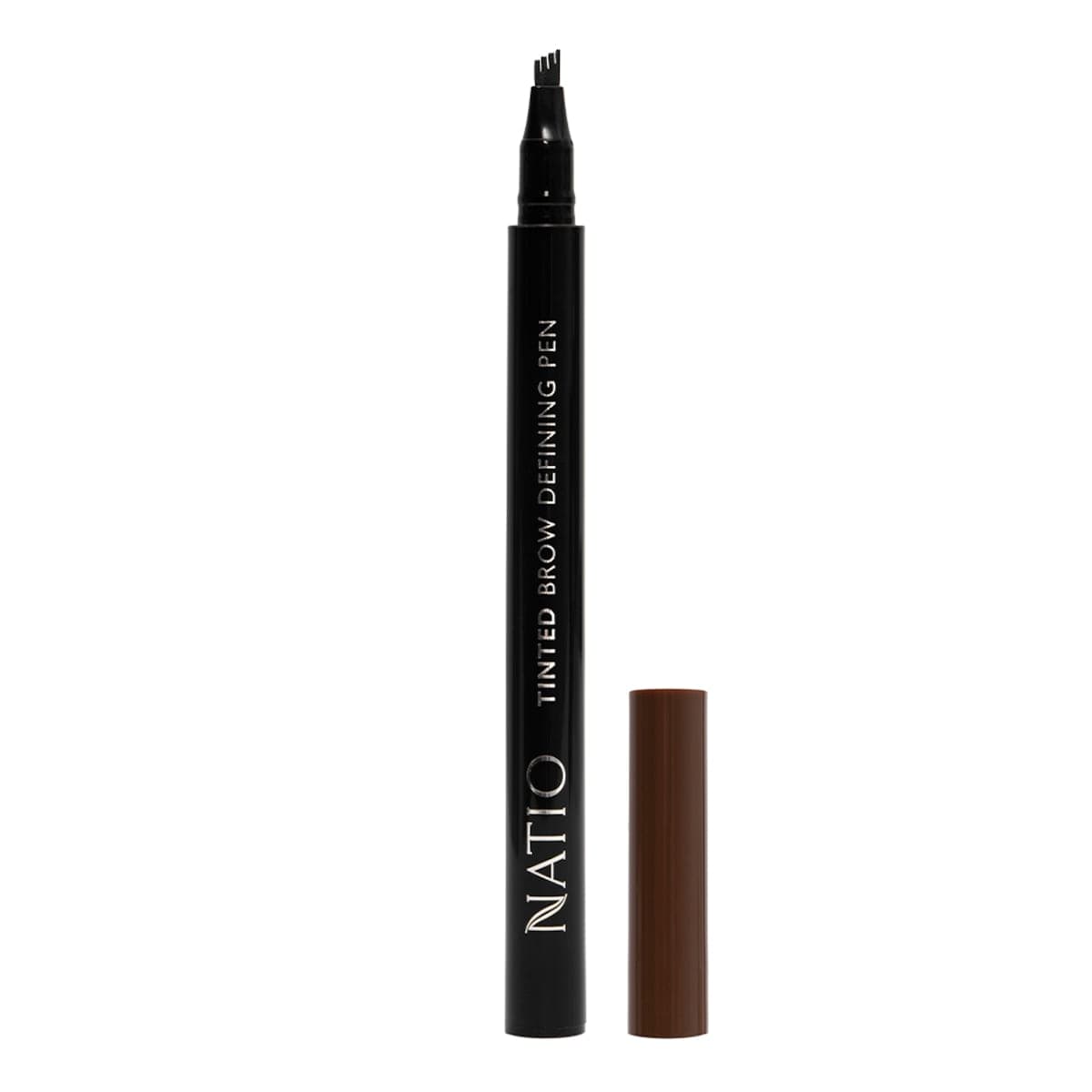 Natio Tinted Brow Defining Pen Dark Brown 0.6ml