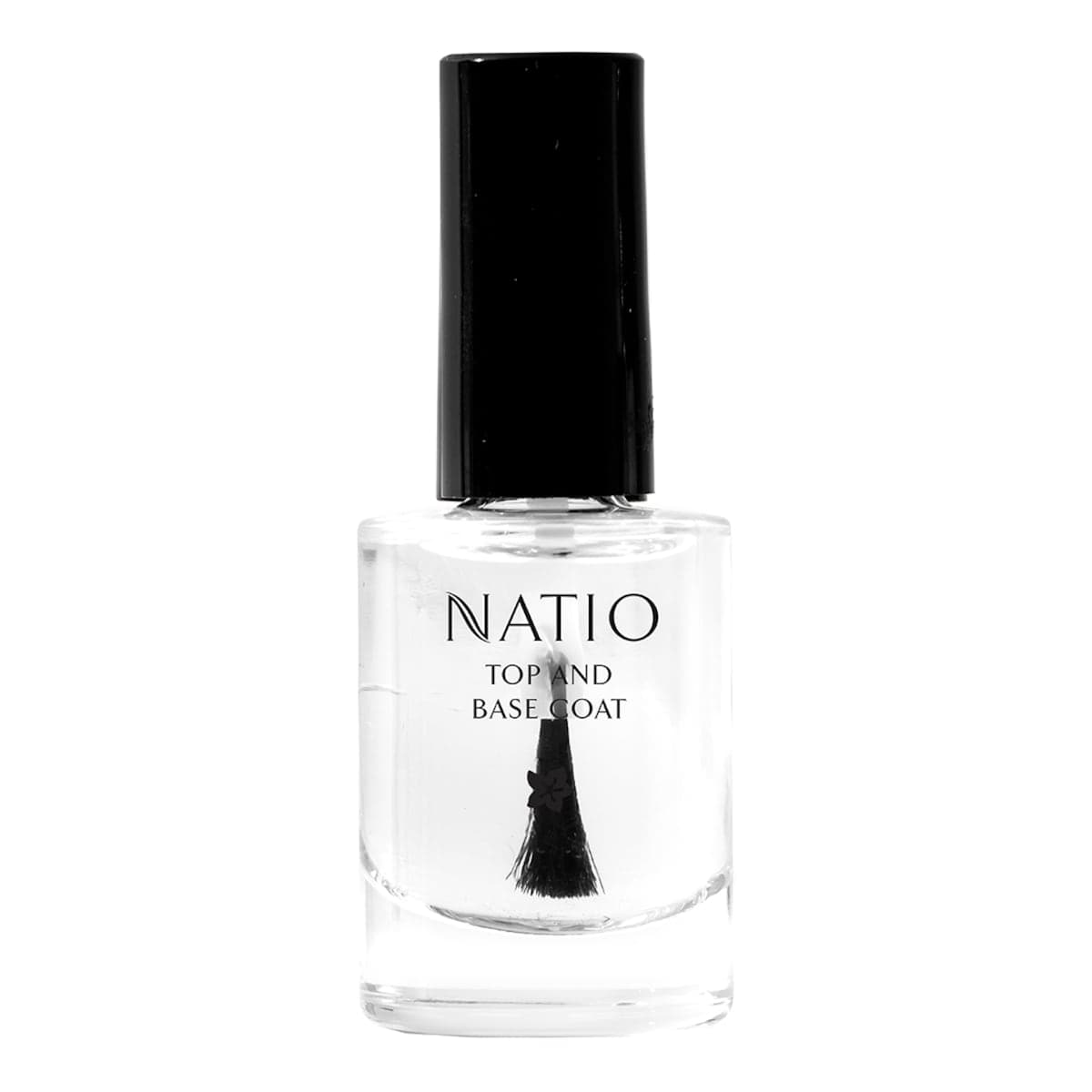 Natio Nail Colour Top & Base Coat 10ml