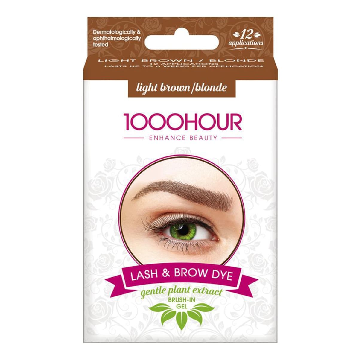 1000 Hour Lash & Brow Tint Kit Light Brown/Blonde