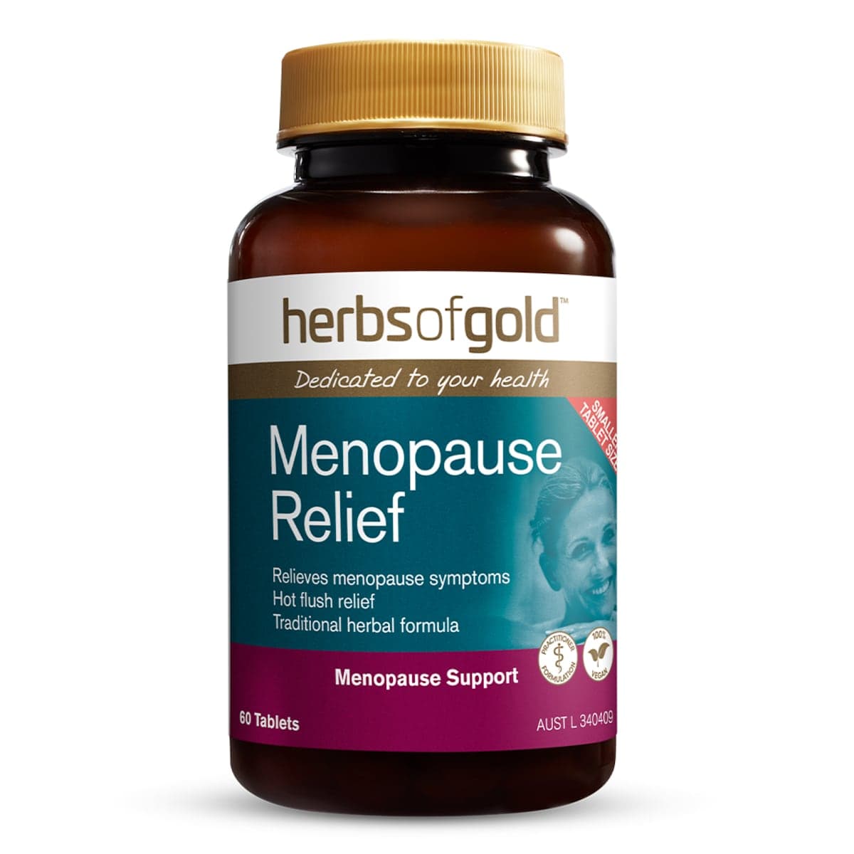 Herbs of Gold Menopause Relief 60 Tablets