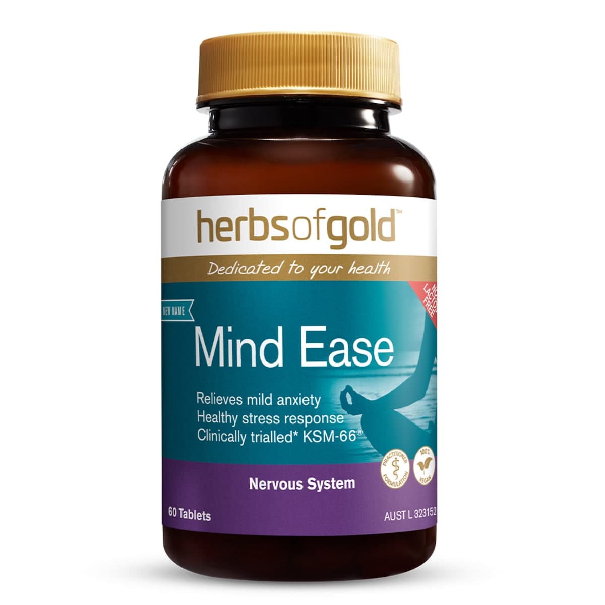 Herbs of Gold Mind Ease 60 Tablets