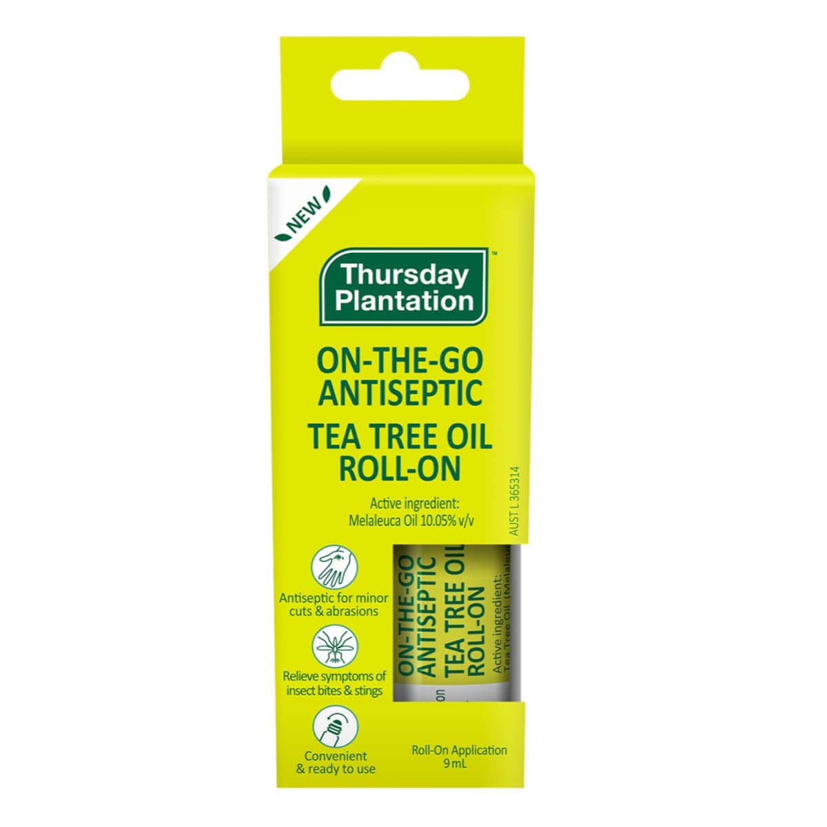 Thursday Plantation Antiseptic Tea Tree Oil Roll-on 9ml