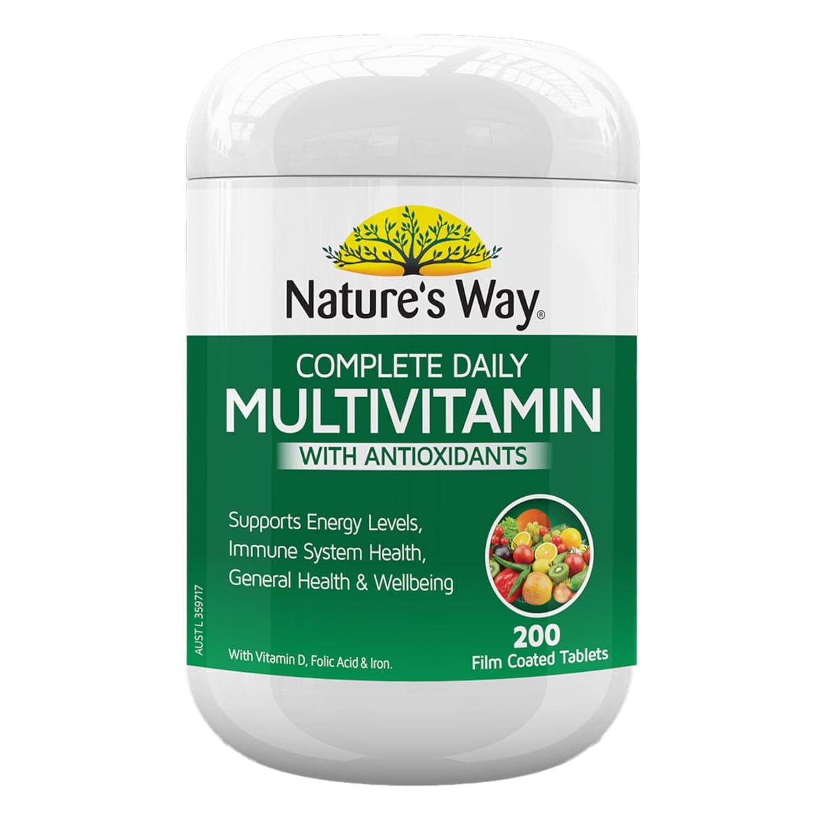 Natures Way Complete Daily Multivitamin 200 Tablets