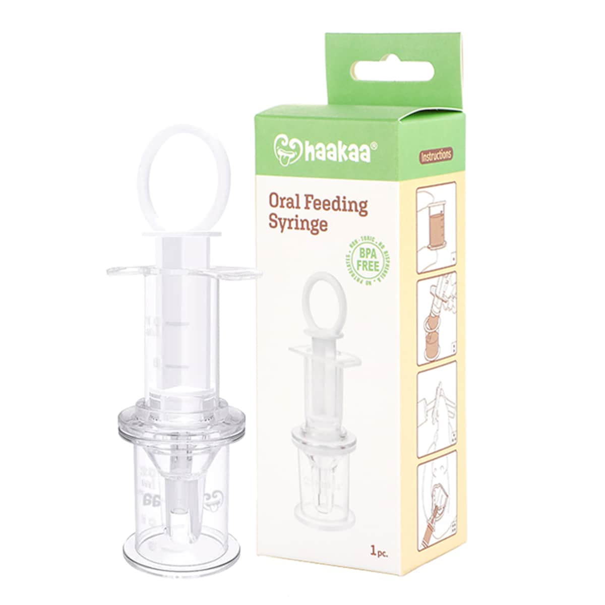 Haakaa Baby Oral Feeding Syringe 1 Pack