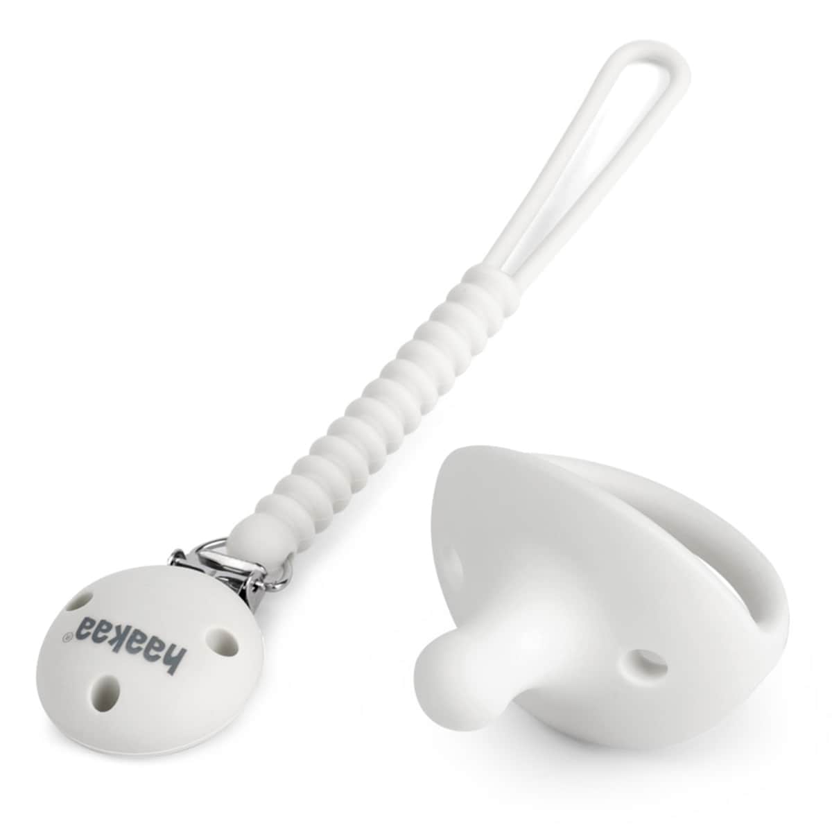 Haakaa Silicone Flexi-Dummy & Round Holder Set Mist 1 Pack