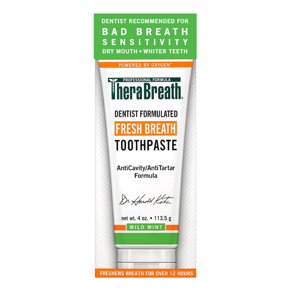 TheraBreath Fresh Breath Toothpaste 113g