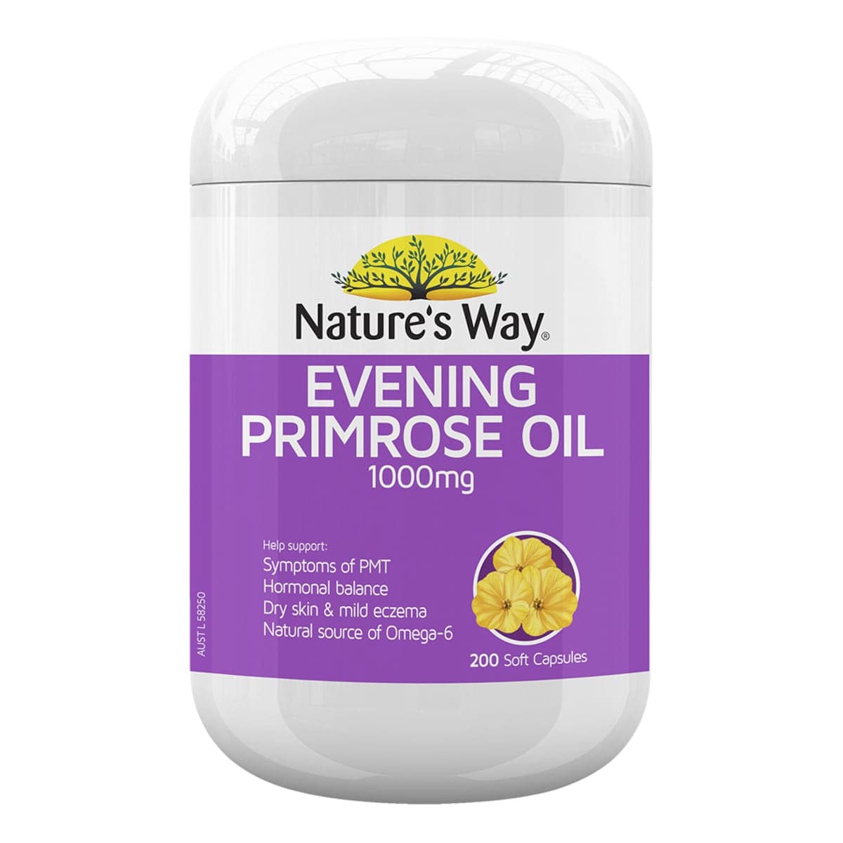 Nature's Way Evening Primrose Oil 1000mg 200 Capsules