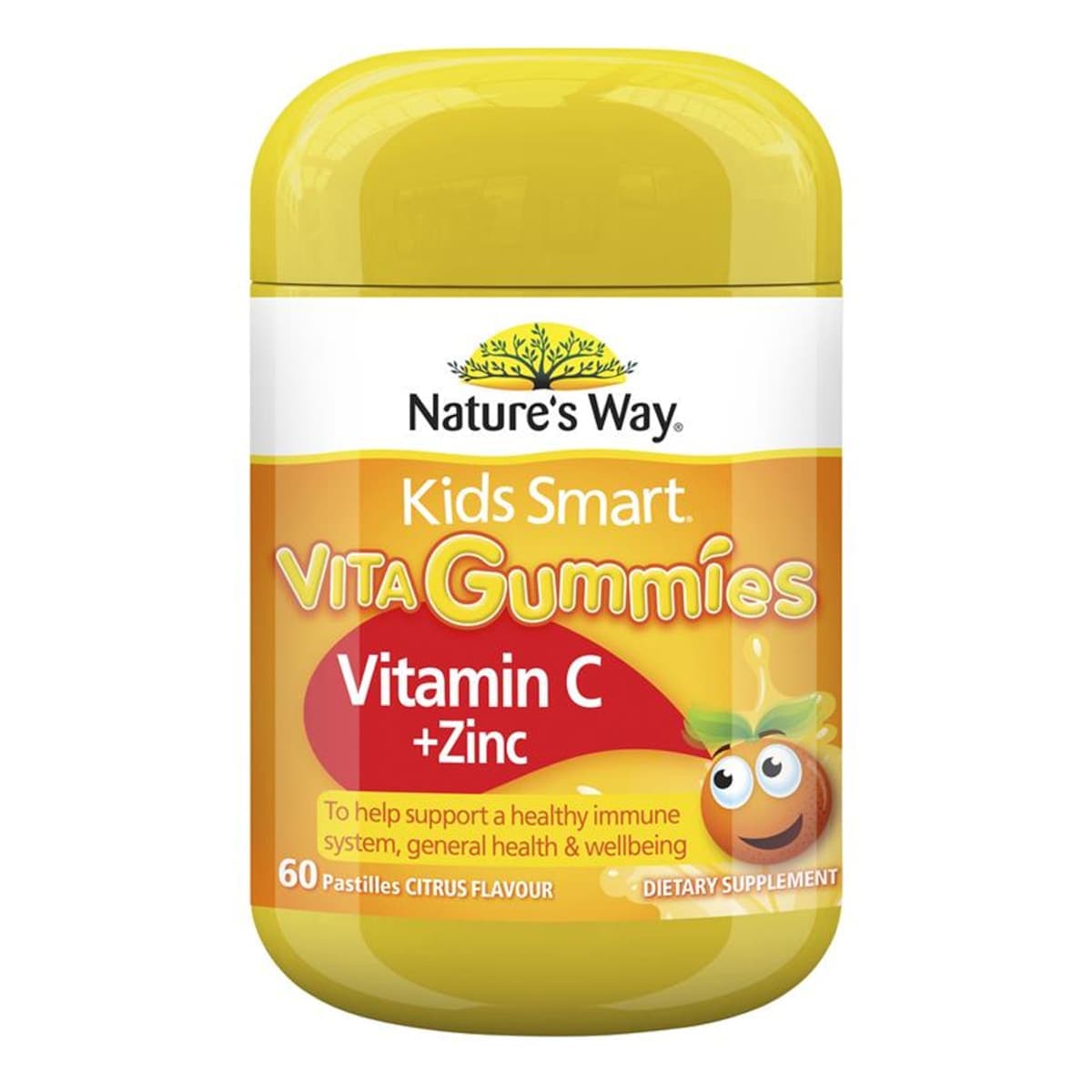 Nature's Way Kids Smart Vita Gummies Vitamin C & Zinc 60 Pack