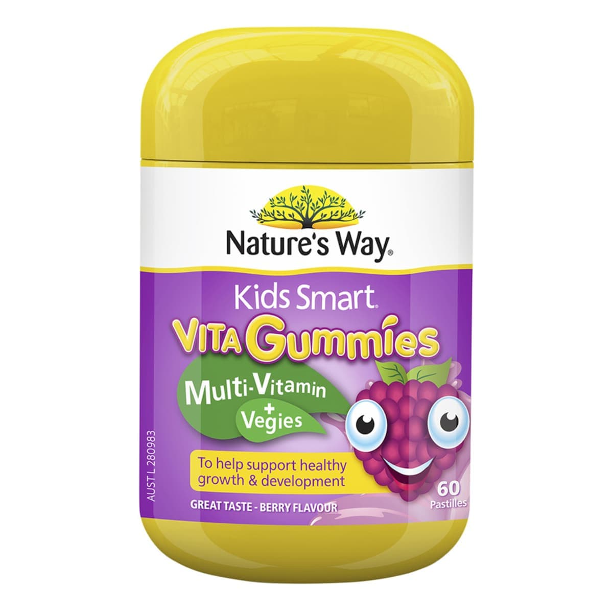 Nature's Way Kids Smart Vita Gummies Multivitamin + Vegies 60 Pack
