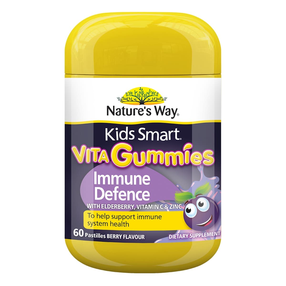 Nature's Way Kids Smart Vita Gummies Cold & Flu Immunity 60 Pack