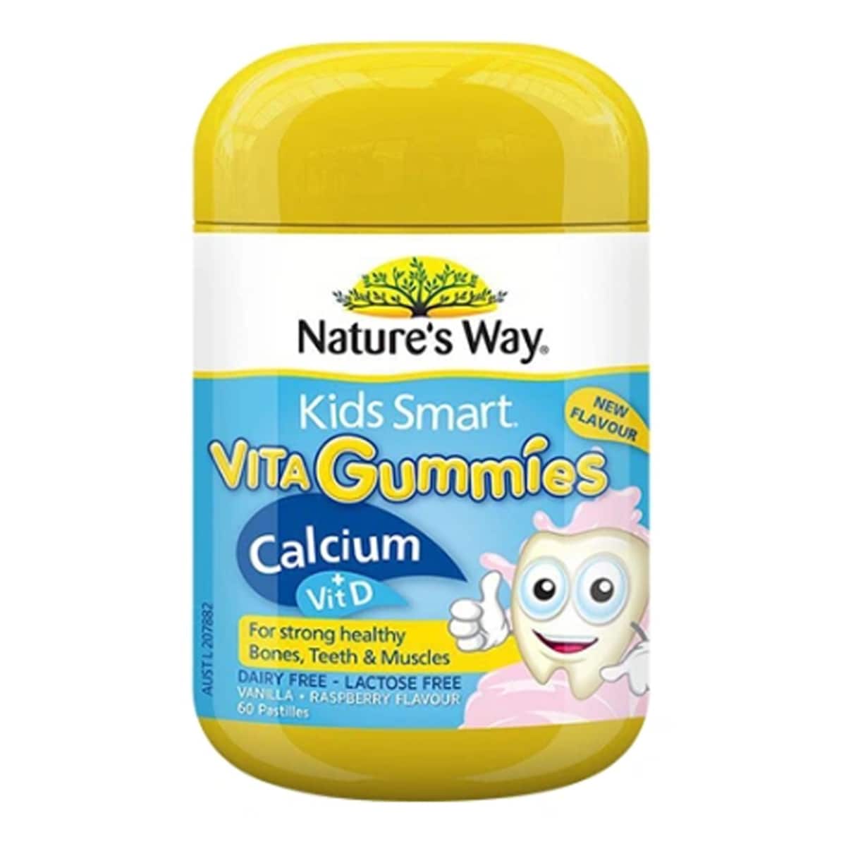Nature's Way Kids Smart Vita Gummies Calcium + Vitamin D 60 Pack