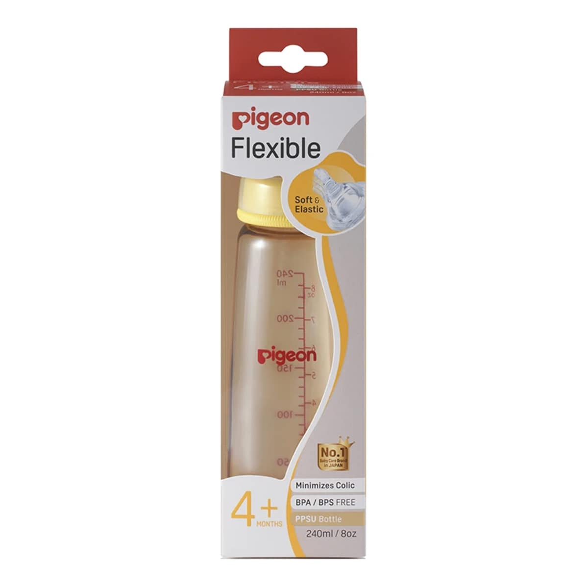 Pigeon Flexible PPSU Baby Bottle 240ml