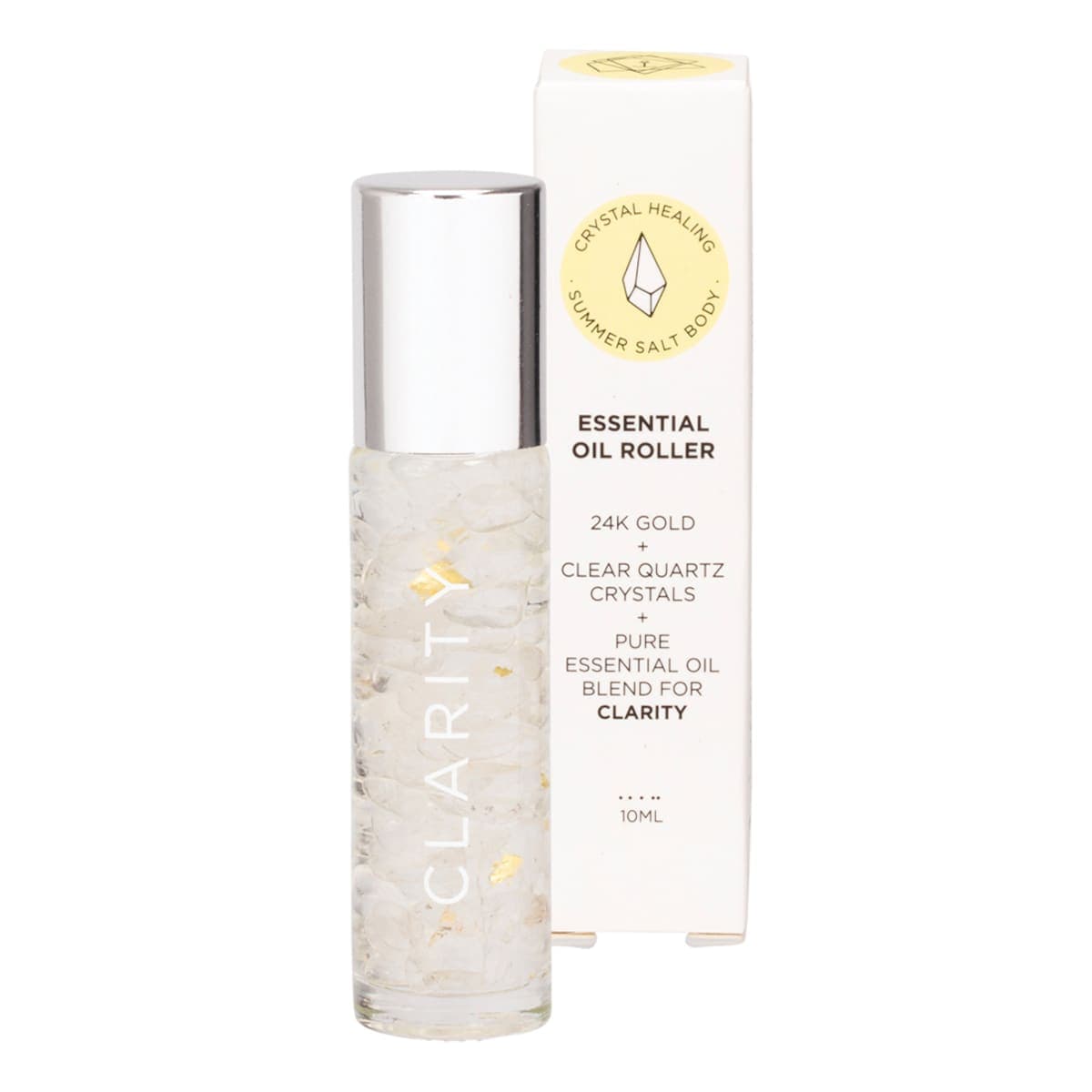 SUMMER SALT BODY Essential Oil Roller for Clarity 10ml
