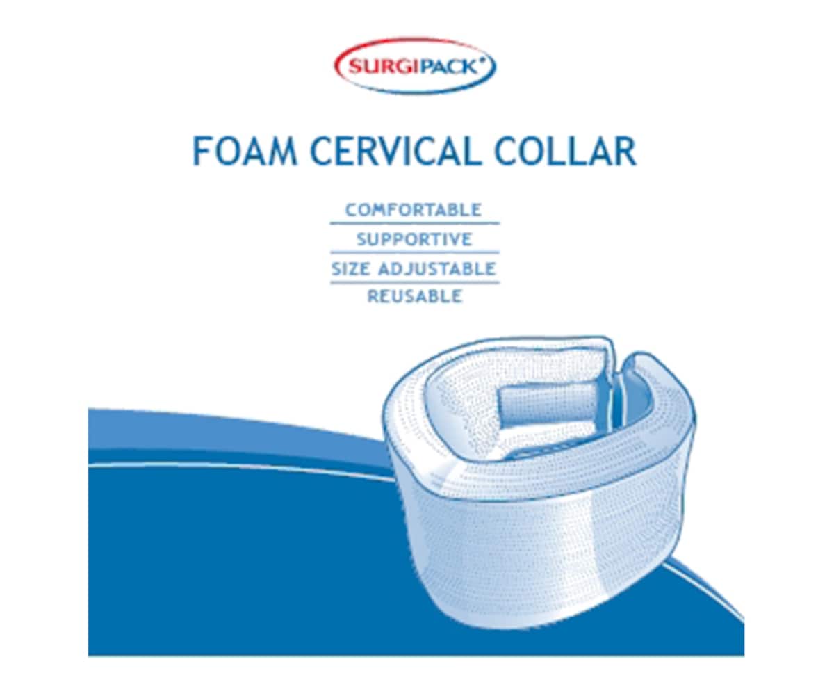 Surgipack Cervical Foam Collar Neck Support Small 1 Pack