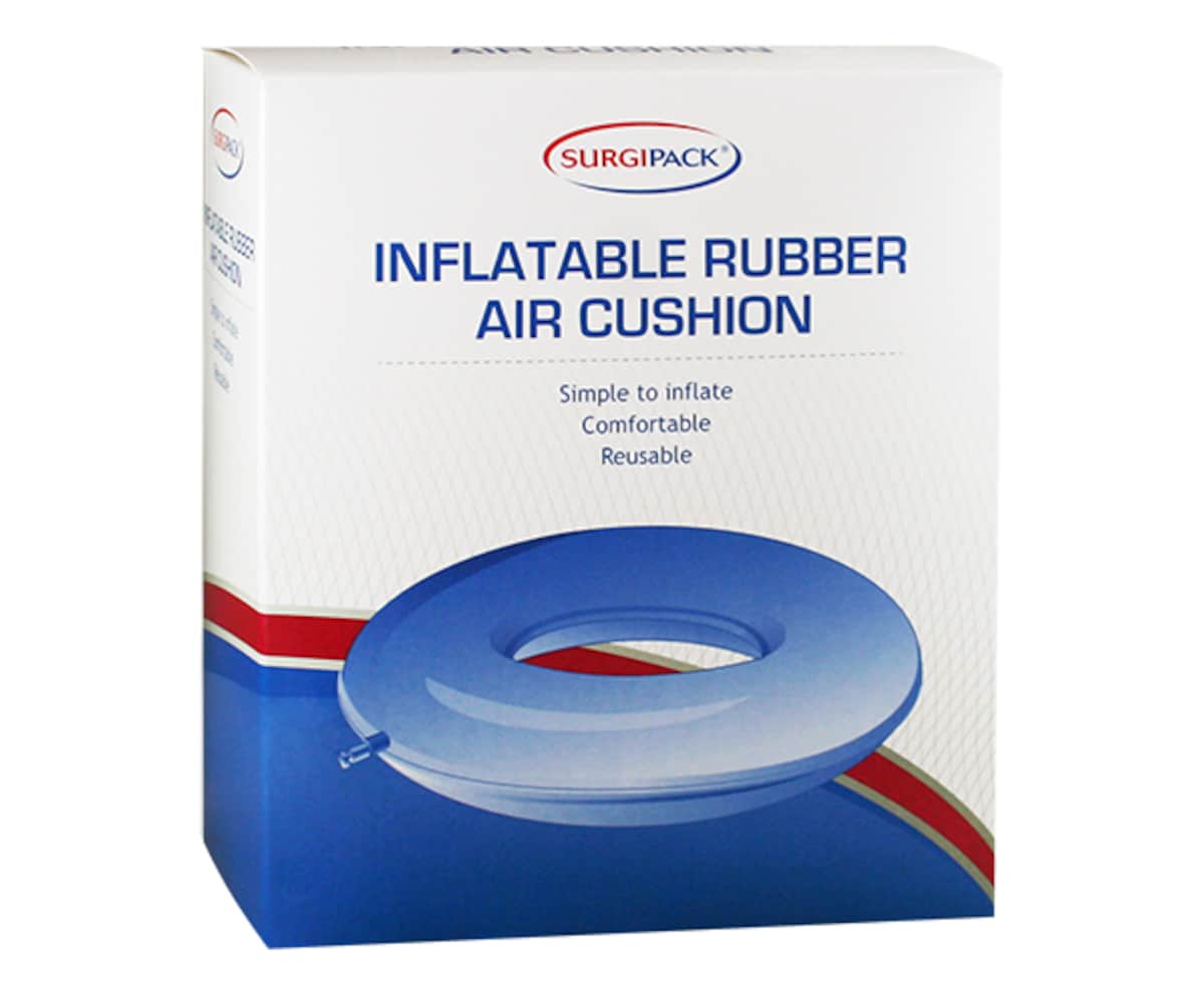 Surgipack Inflatable Rubber Air Cushion 1 Pack Assorted Colours
