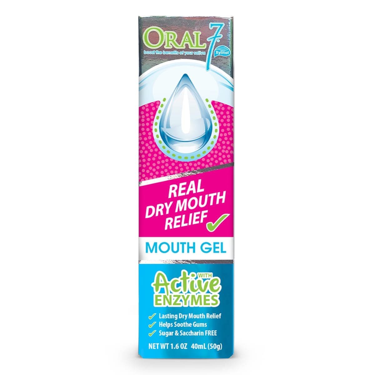 Oral 7 Moisturising Dry Mouth Gel 50g