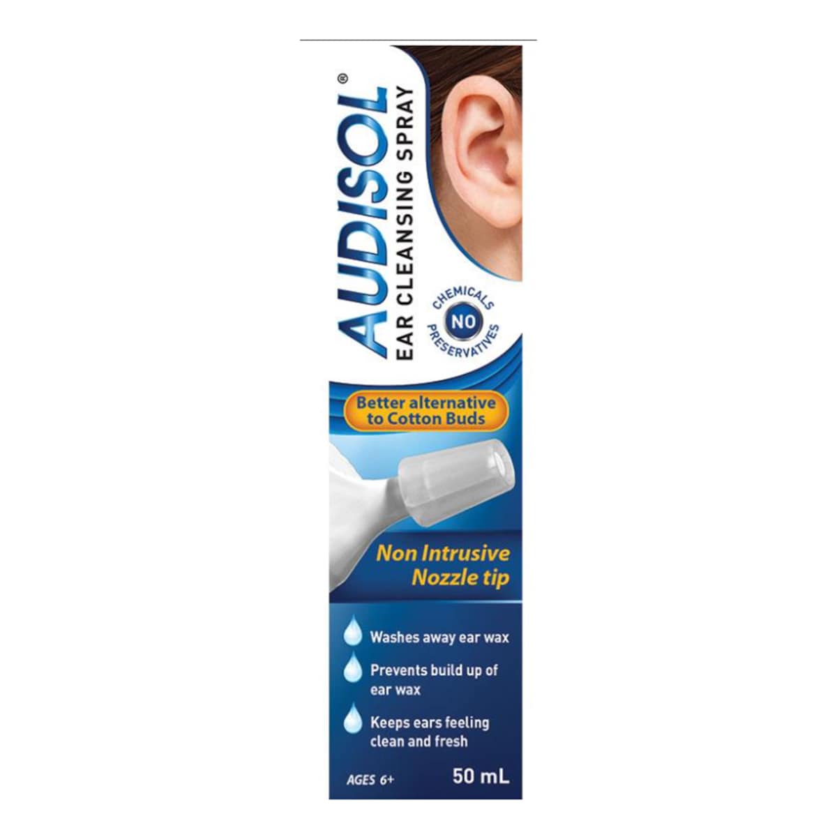Audisol Ear Cleansing Spray 50ml