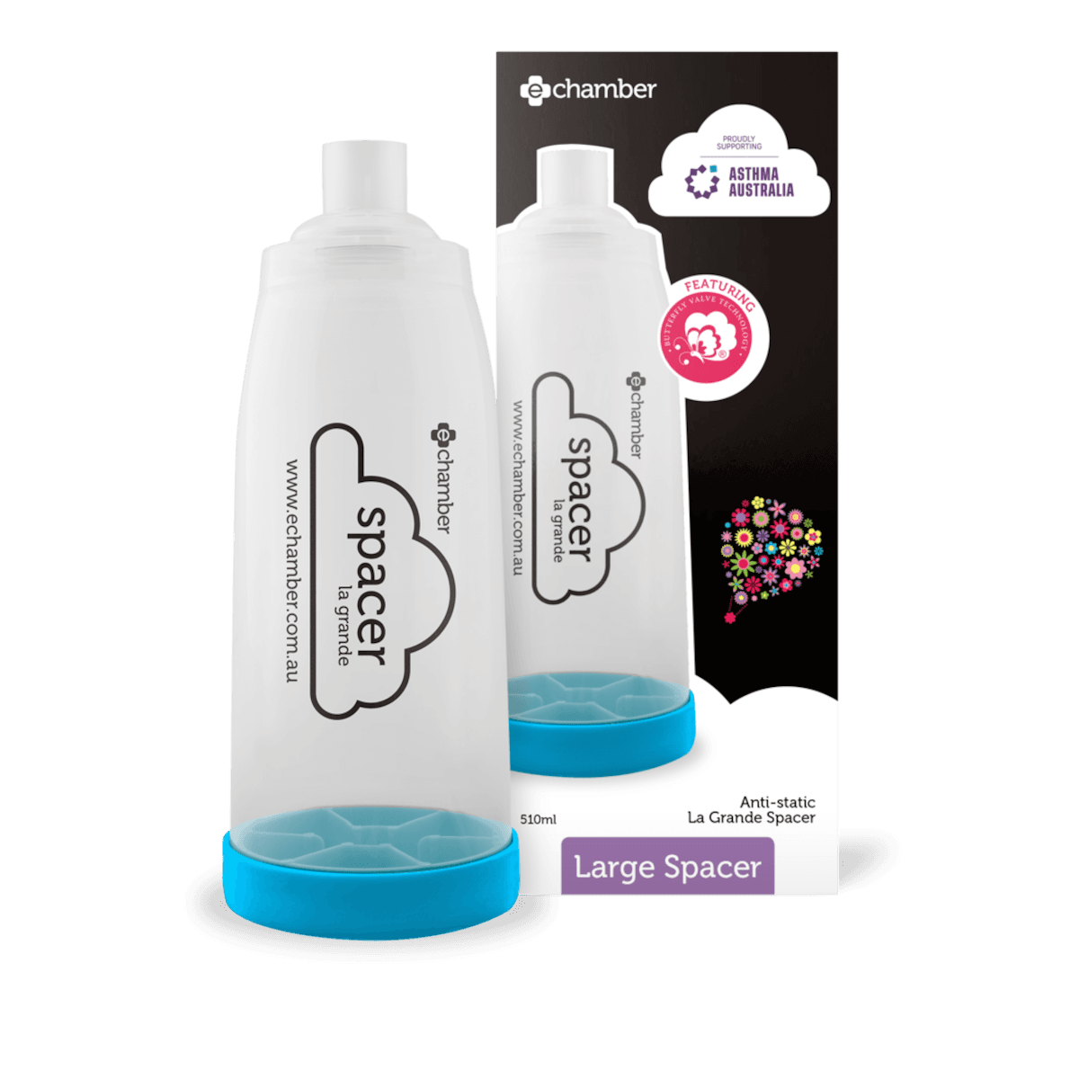 e-chamber La Grande Asthma Spacer