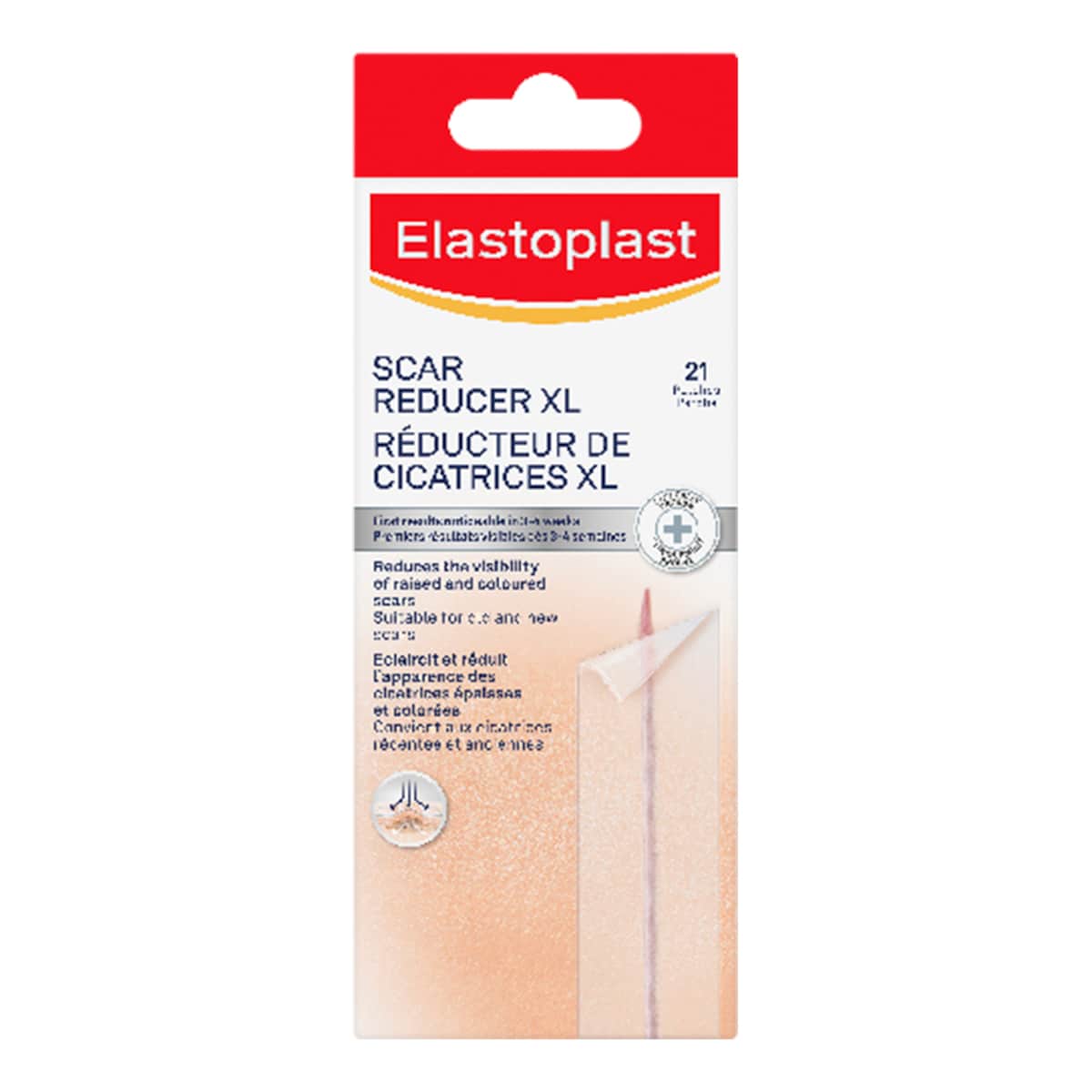 Elastoplast Scar Reducer XL 21 Patches