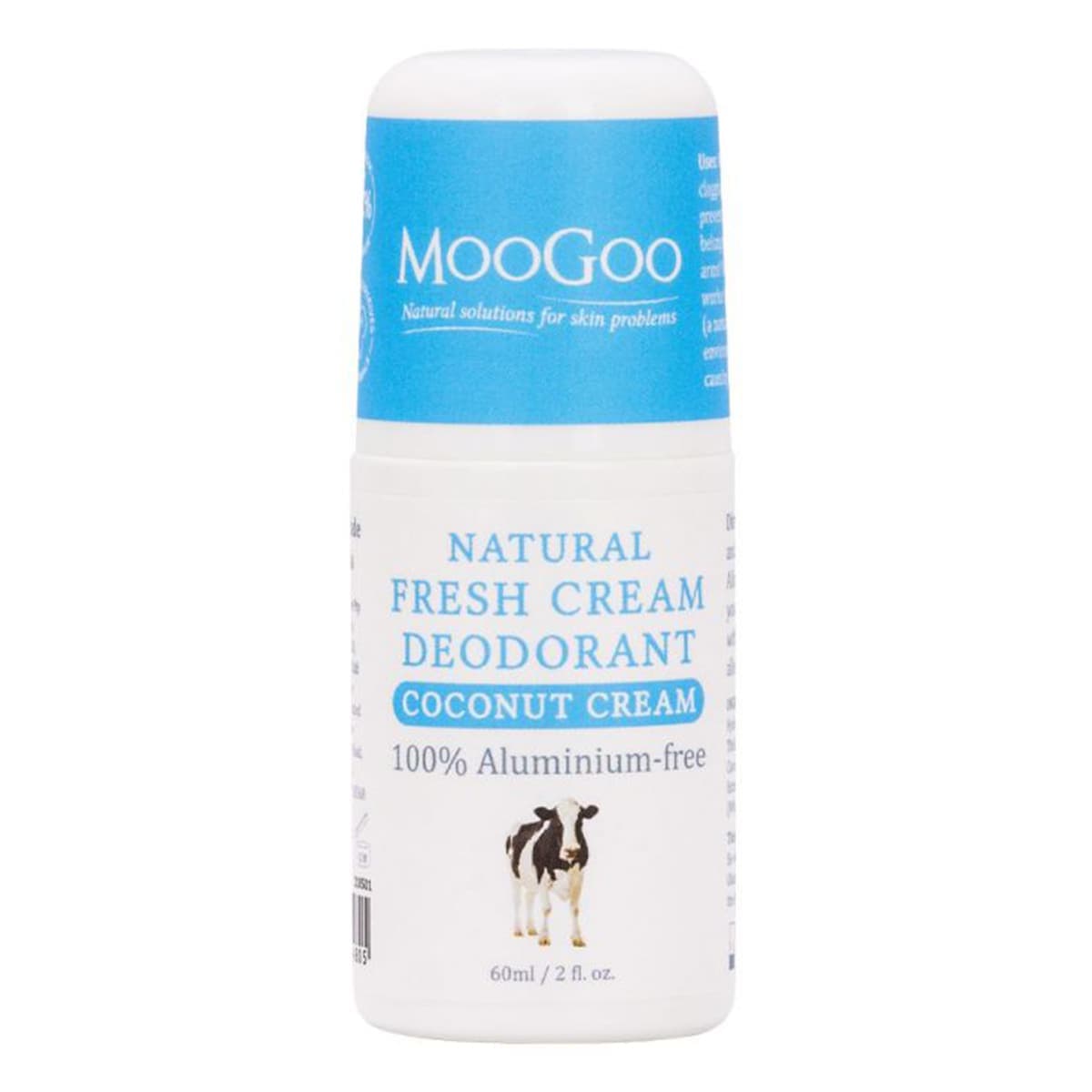 MooGoo Fresh Cream Deodorant Coconut Cream 60ml