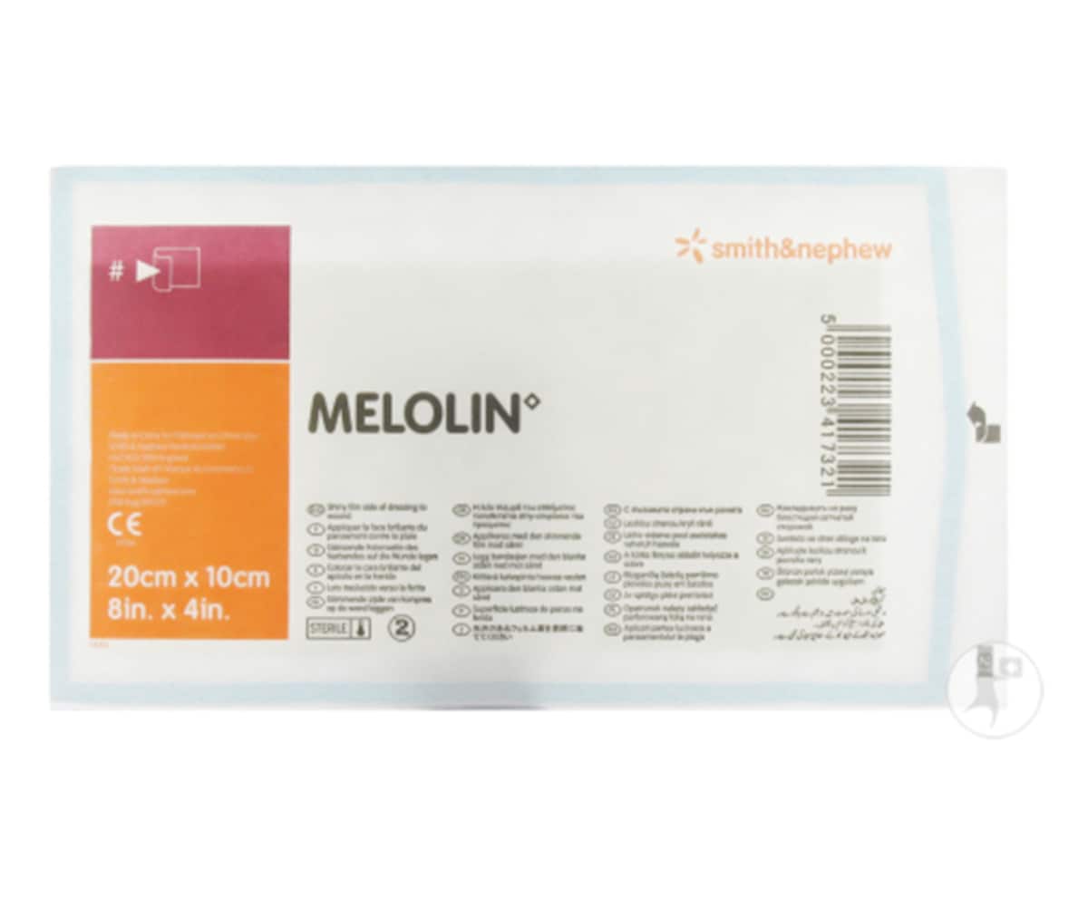 Melolin Absorbent Dressing 10cm x 20cm Single by Smith & Nephew