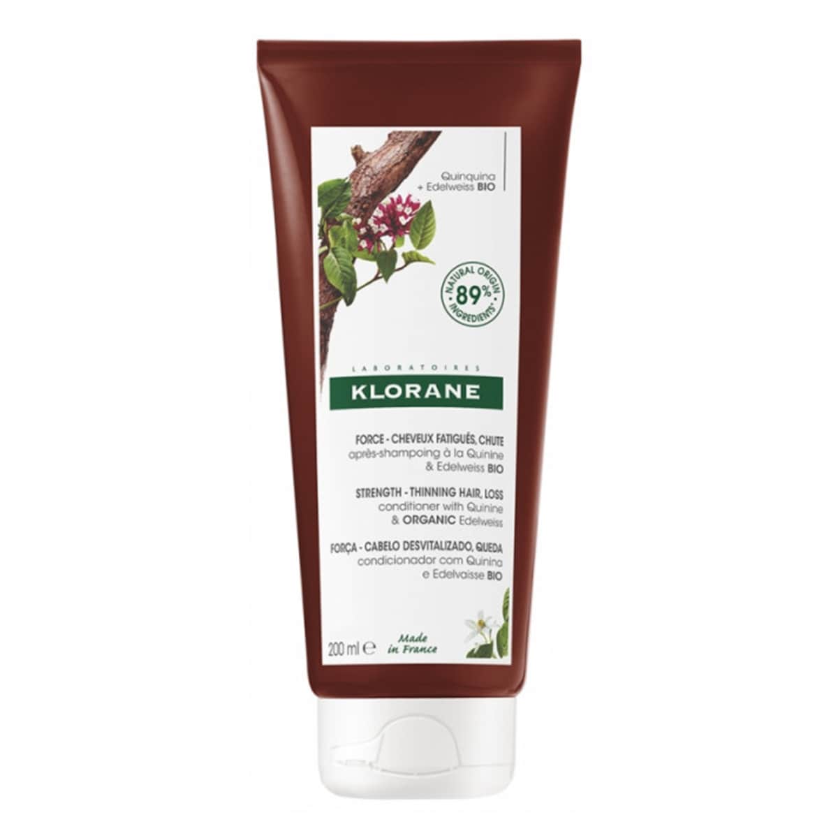 Klorane Strengthening Conditioner Quinine & Organic Edelweiss 200ml