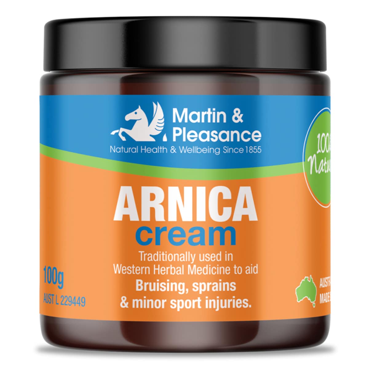 Martin & Pleasance Natural Arnica Cream 100g