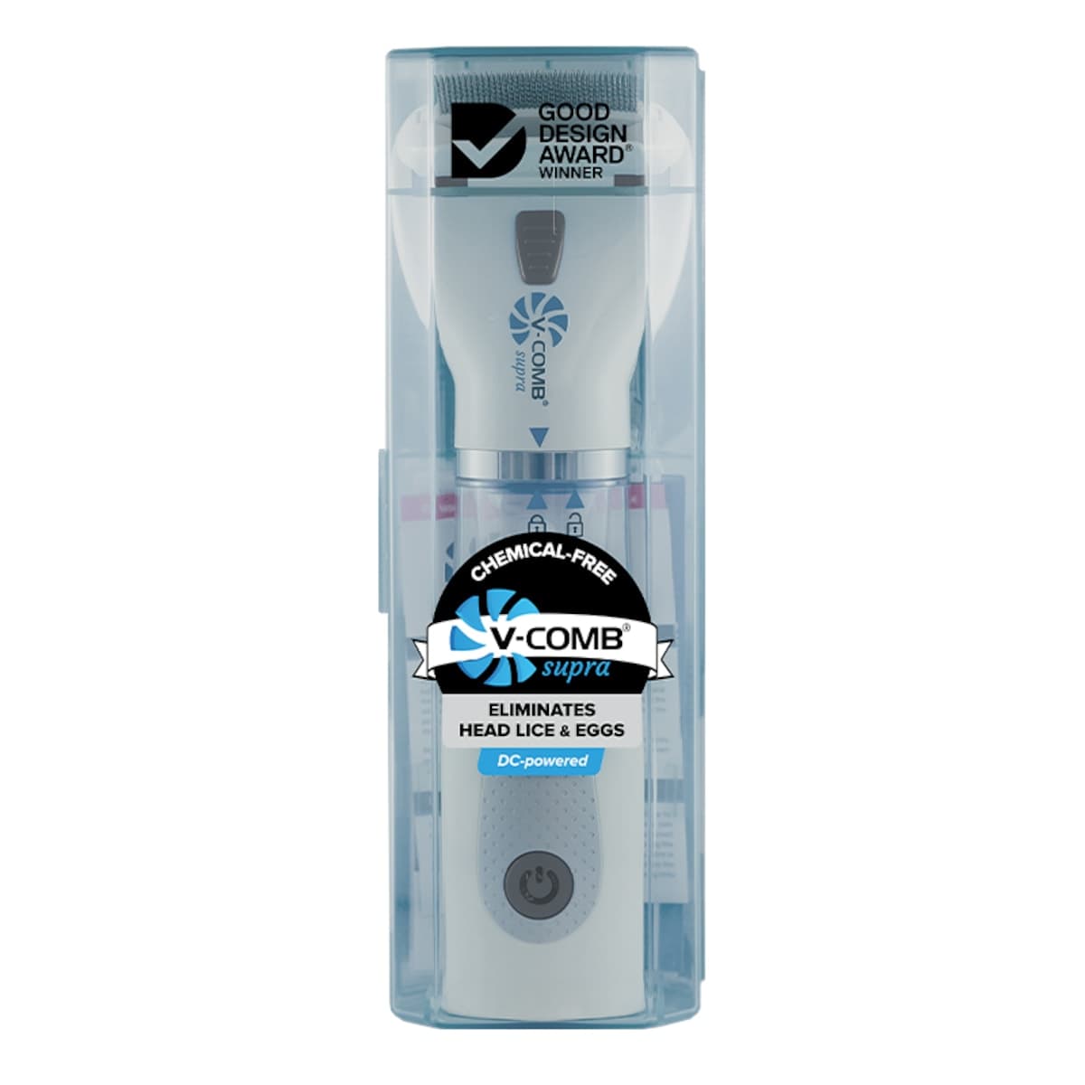 Licetec V-Comb Supra Head Lice Comb DC Powered