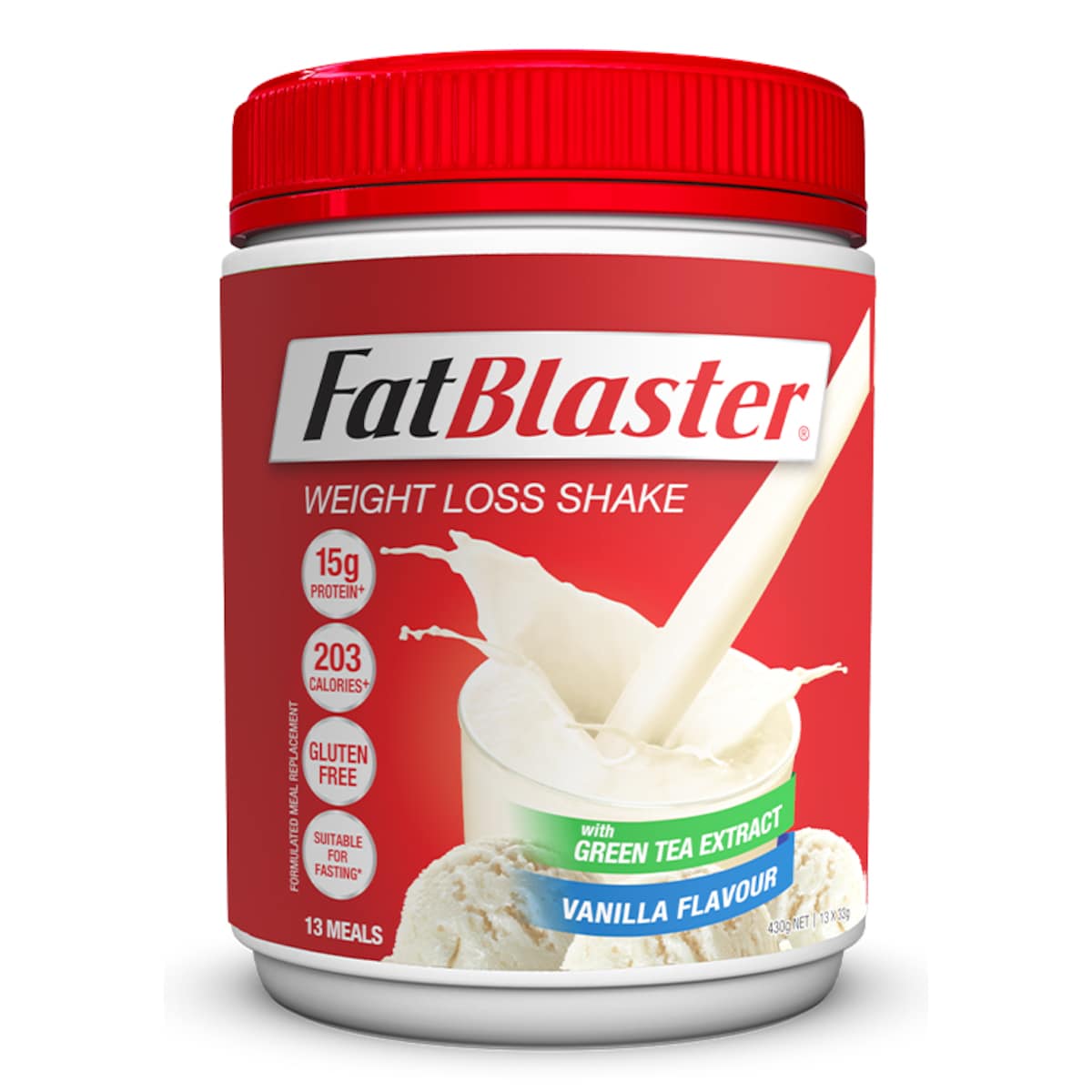 Naturopathica FatBlaster Weight Loss Shake Vanilla 430g