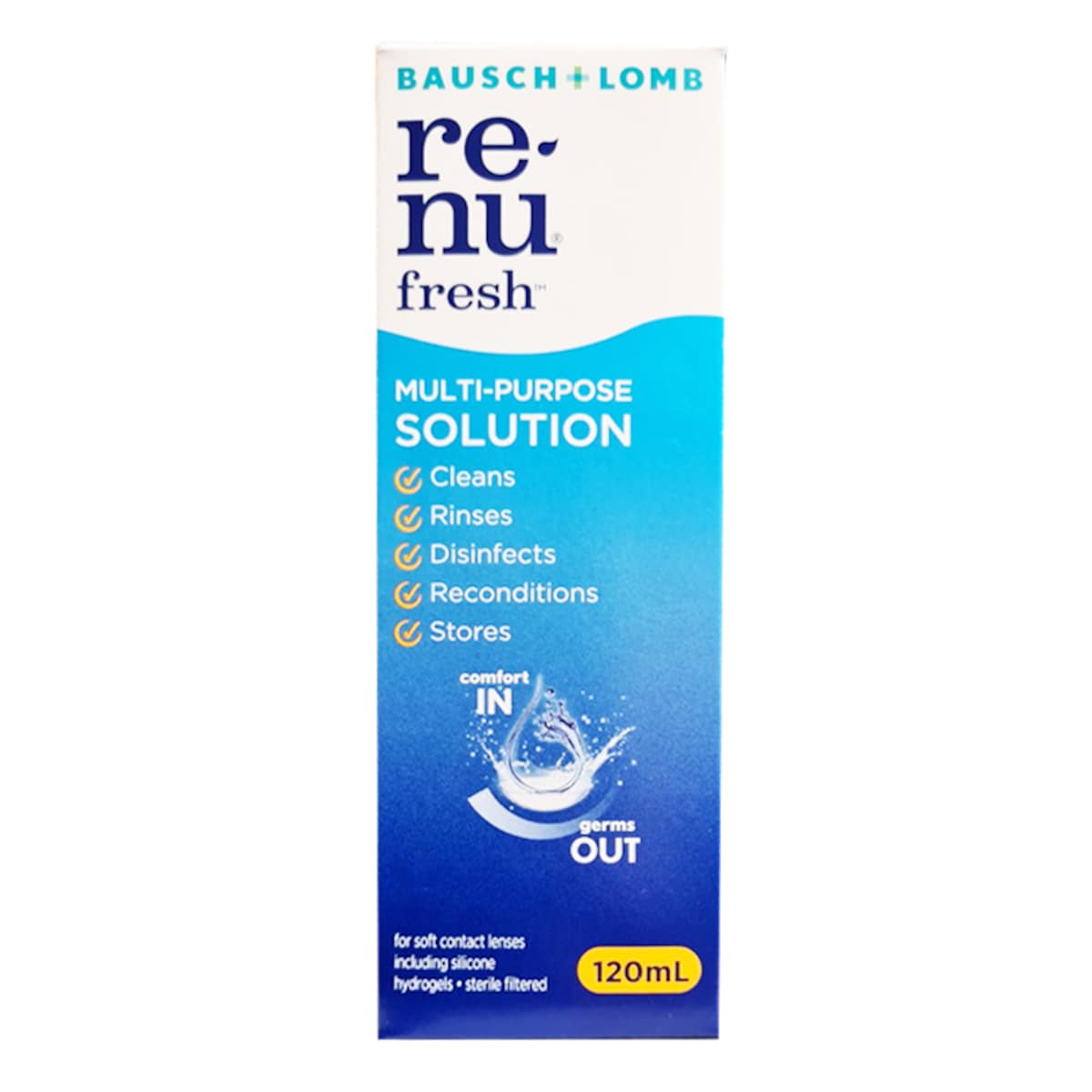 Bausch & Lomb Renu Fresh Multi-Purpose Solution 120ml