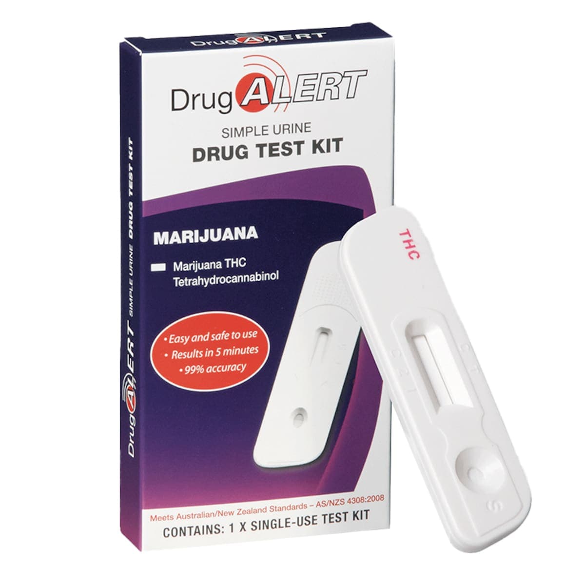 Drug Alert Marijuana Urine Test Kit 1 Pack