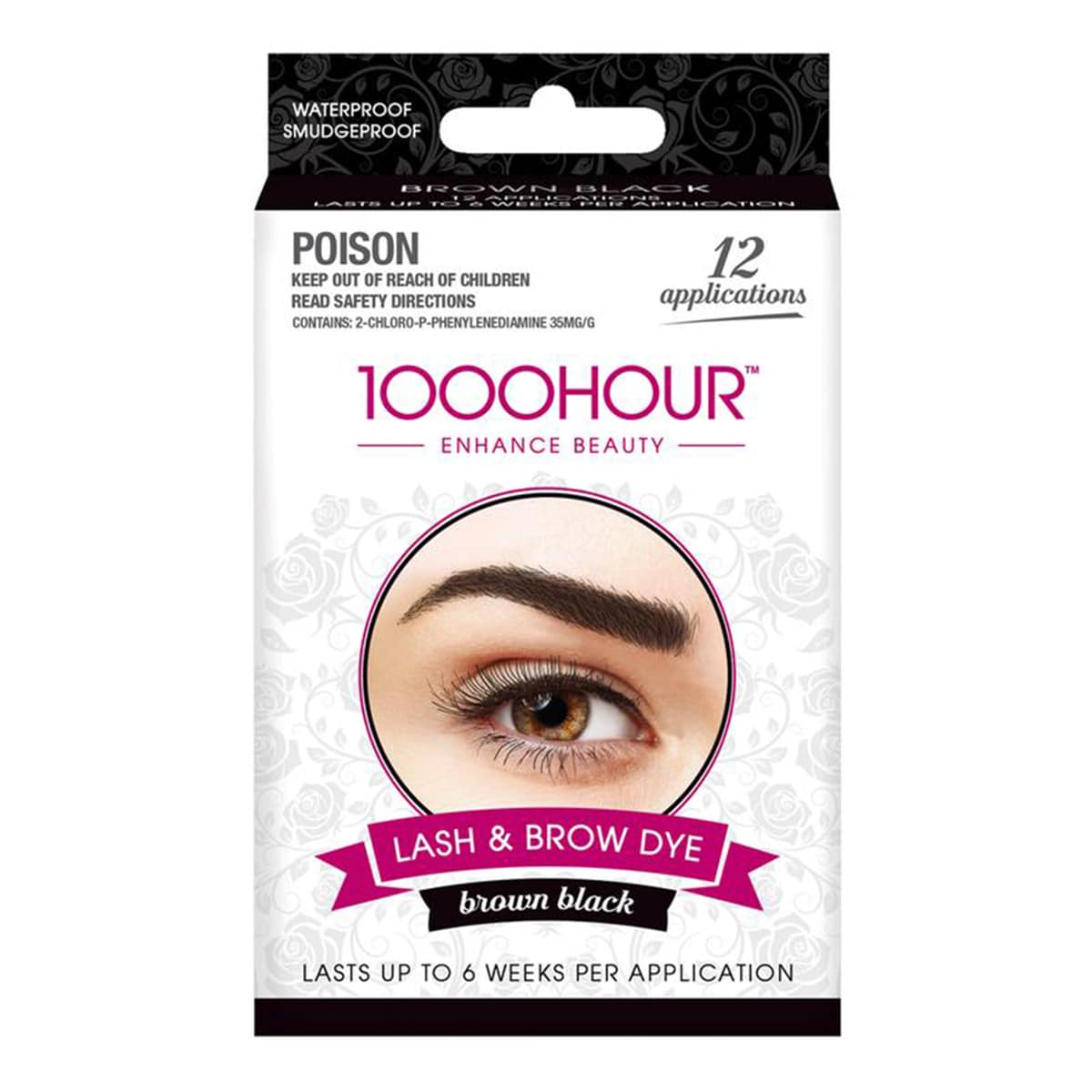 1000 Hour Lash & Brow Dye Kit Brown/Black