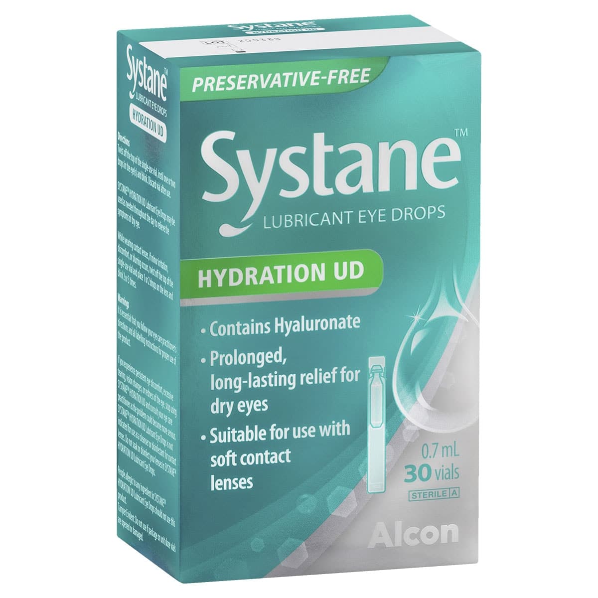 Systane Hydration UD Eye Drops Preservative Free 30 x 0.7ml Vials