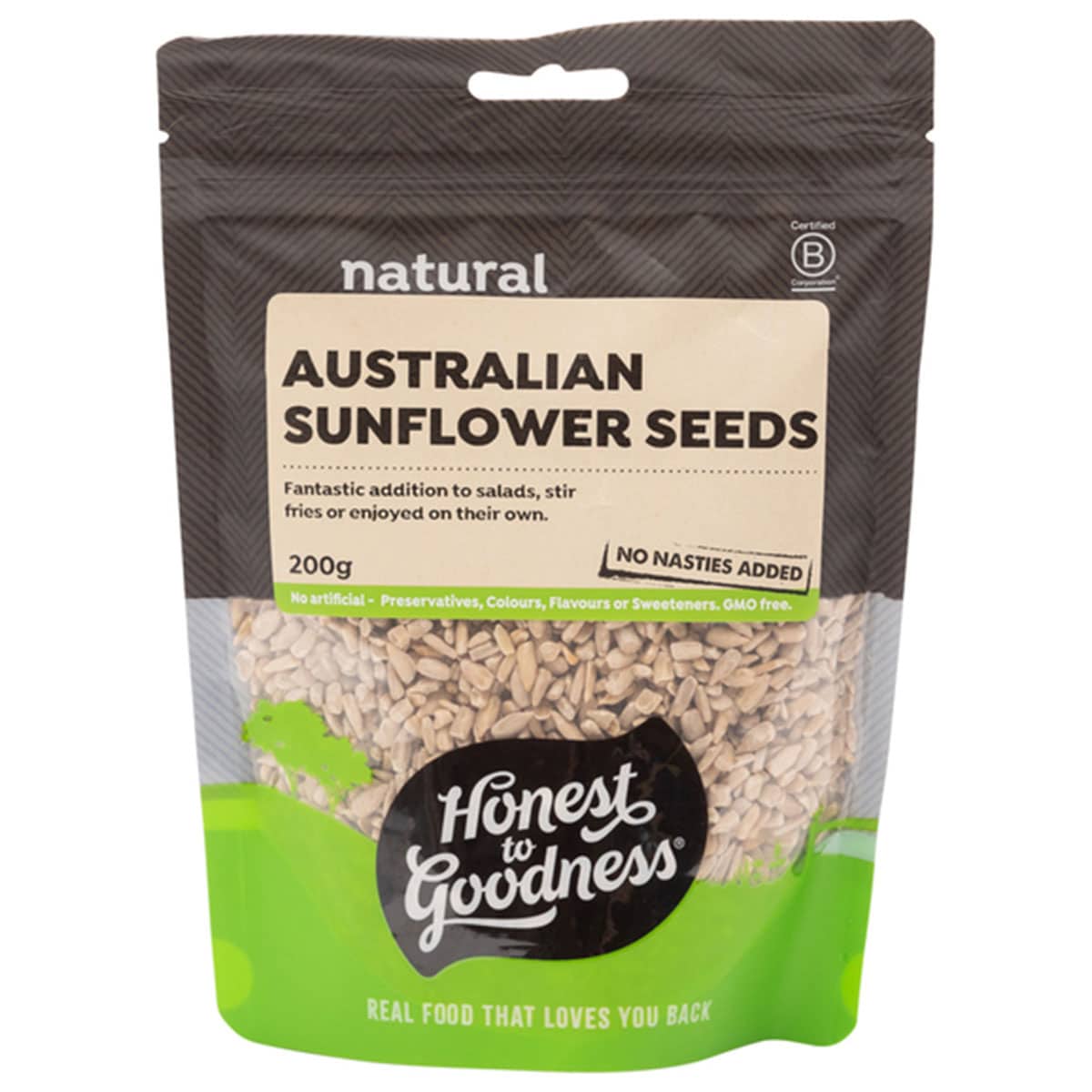 Honest to Goodness Australian Sunflower Seeds 200g