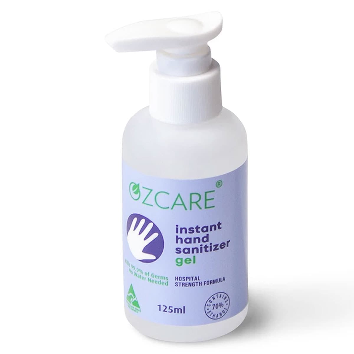 Ozcare Instant Hand Sanitizer Gel 125ml